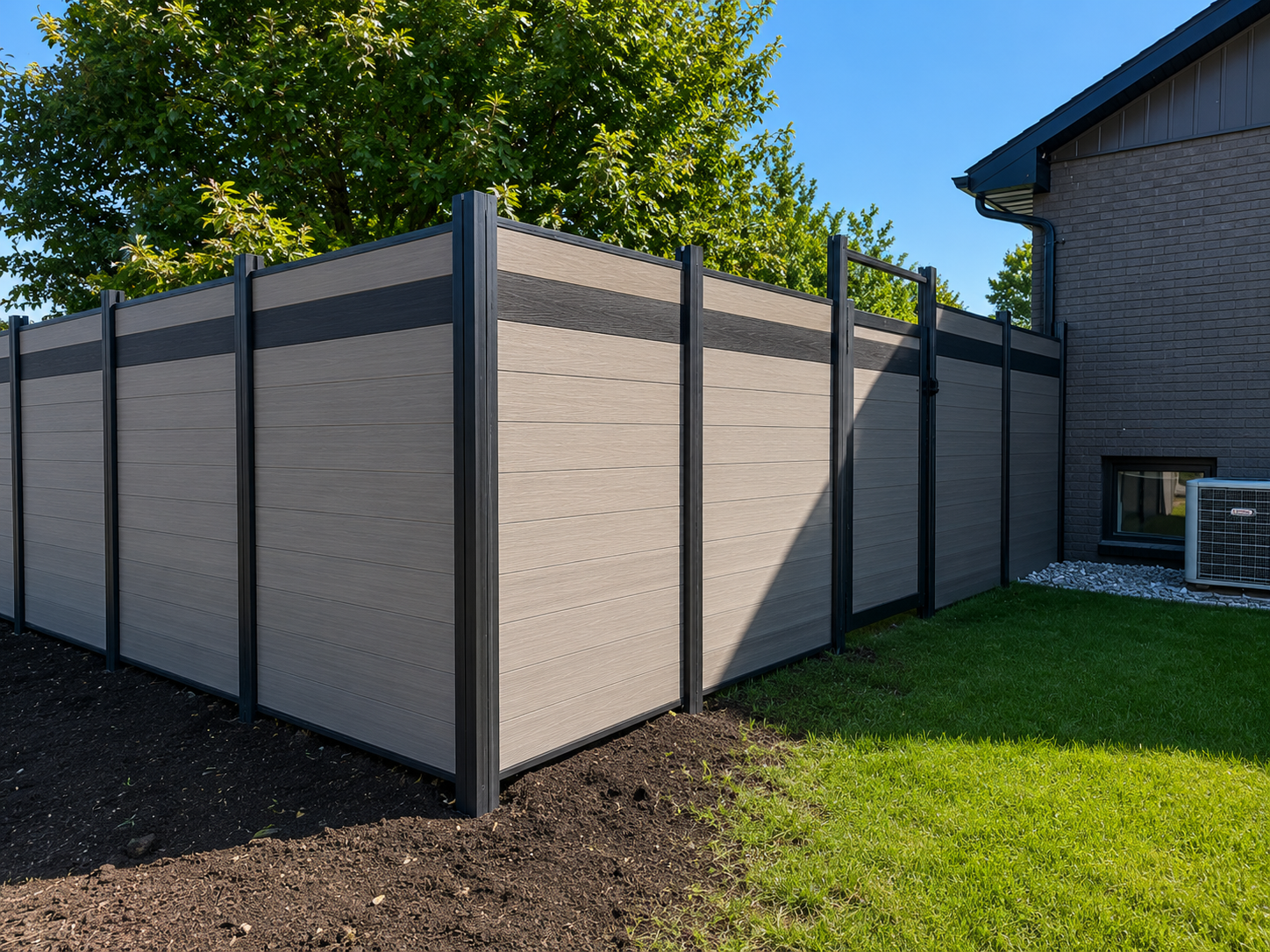 Composite Fence completed project 3