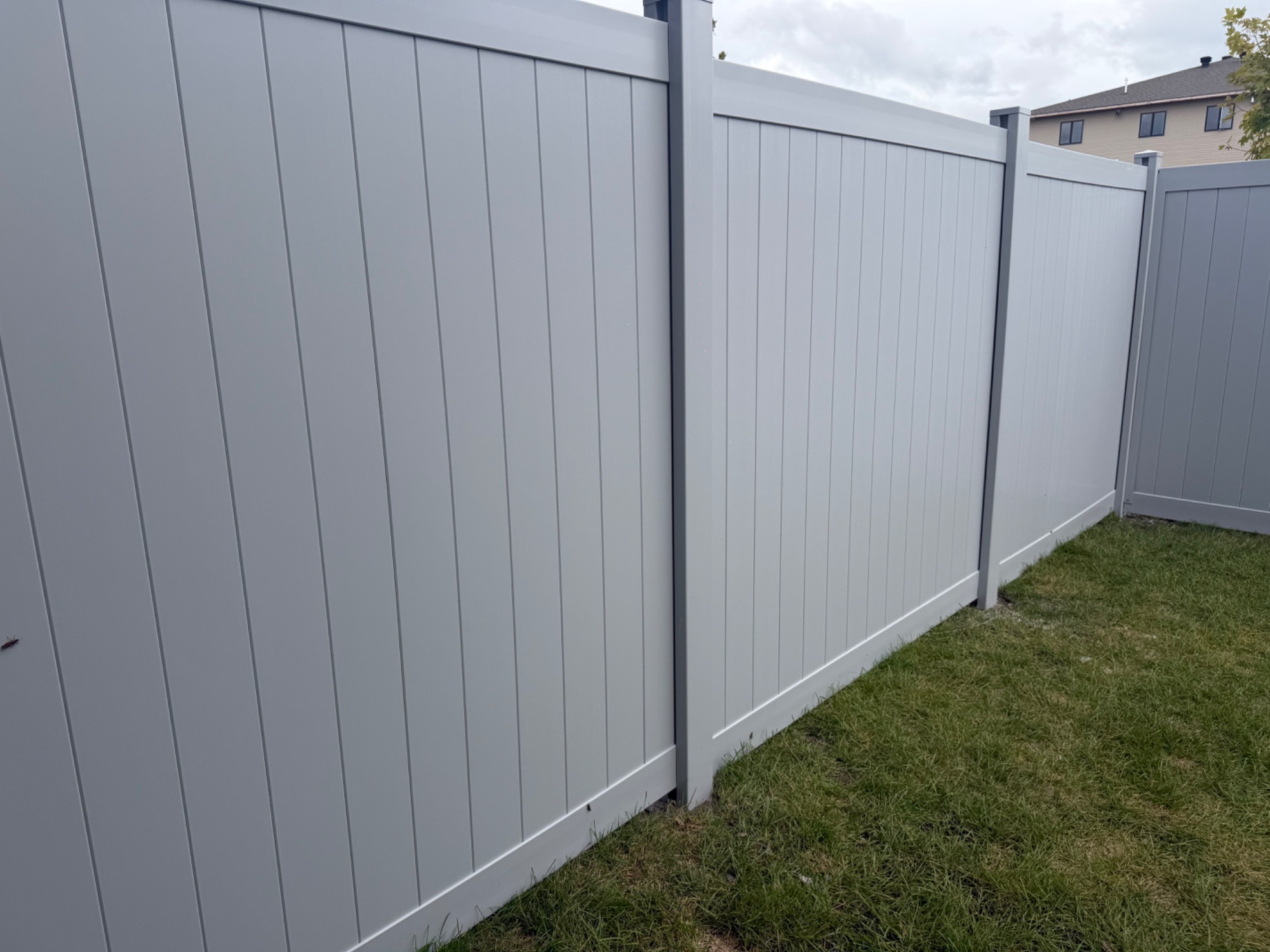 PVC Fence completed project 2