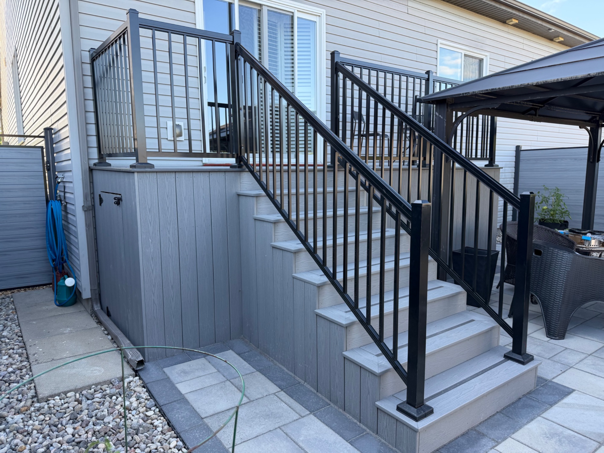 Ornamental Iron Fence completed project 4