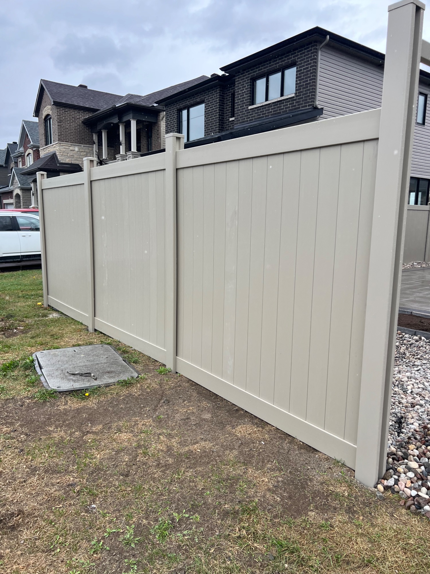 PVC Fence completed project 4