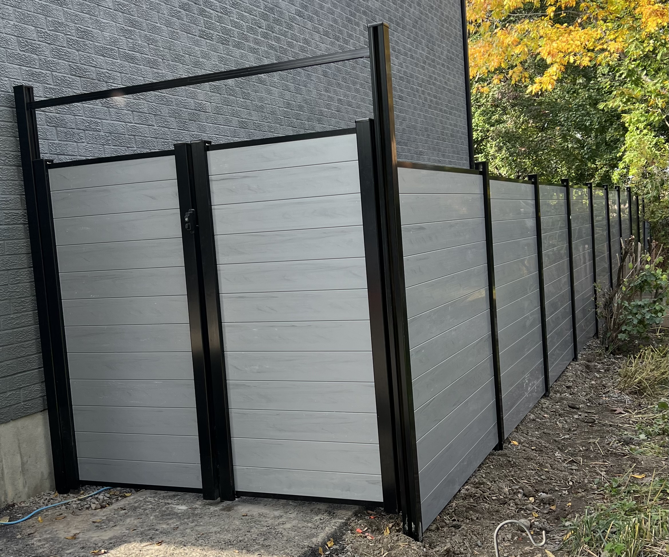 Composite Fence completed project 4