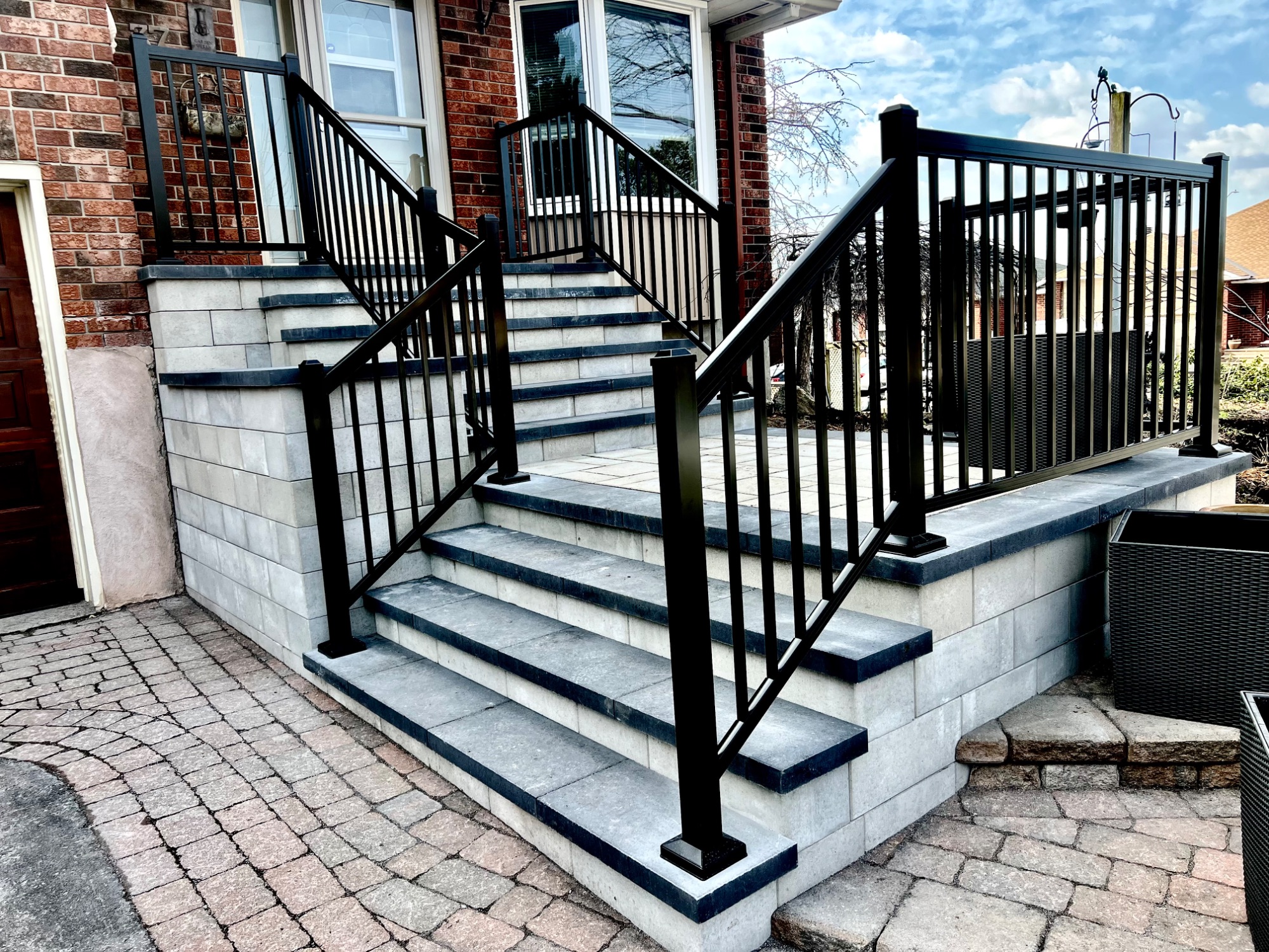 Ornamental Iron Fence completed project 3