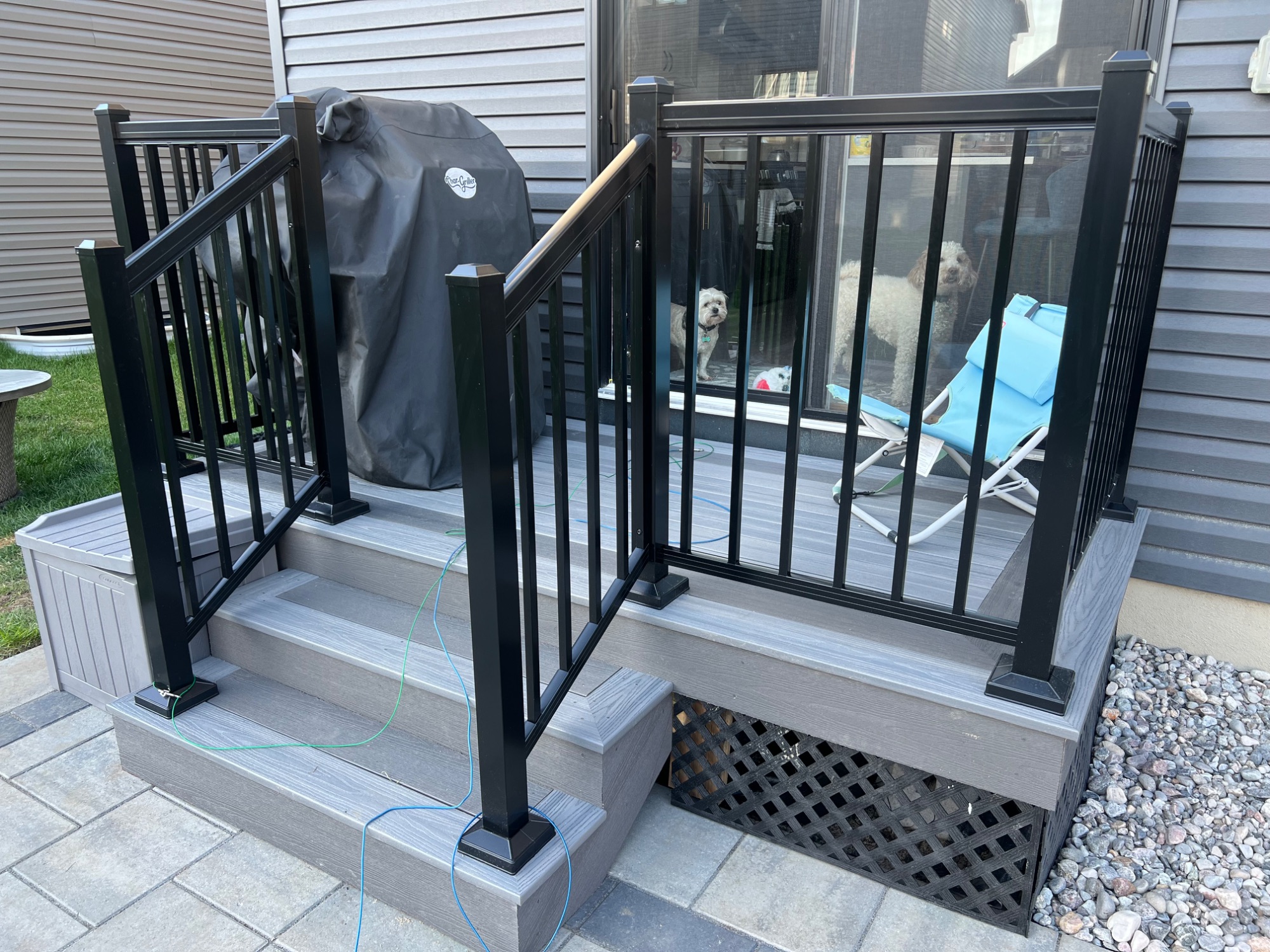 Ornamental Iron Fence completed project 2
