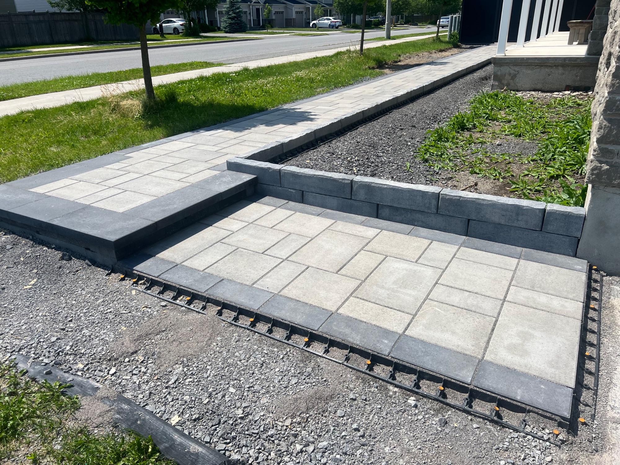 Retaining Walls completed project 4