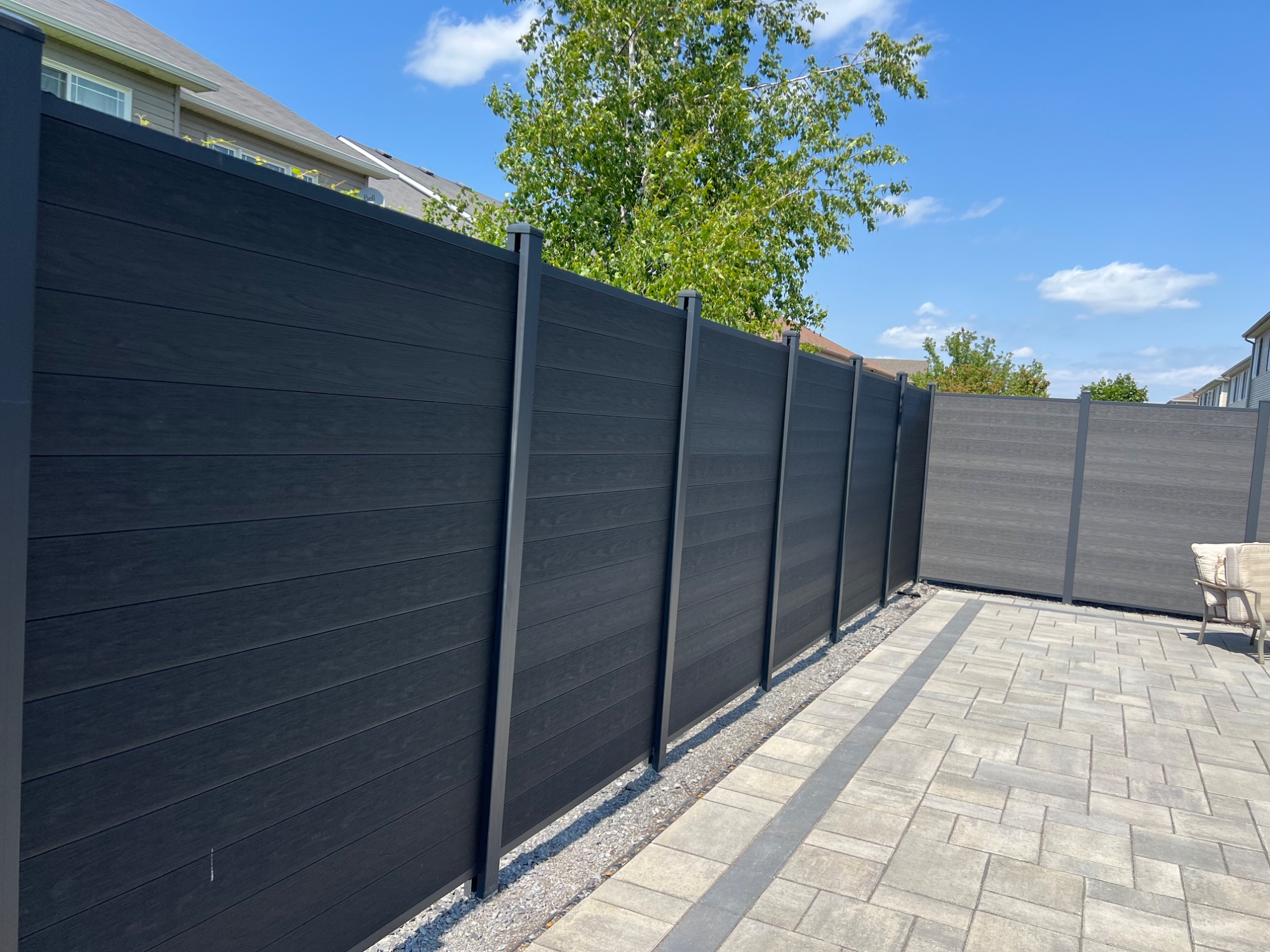 Composite Fence completed project 1