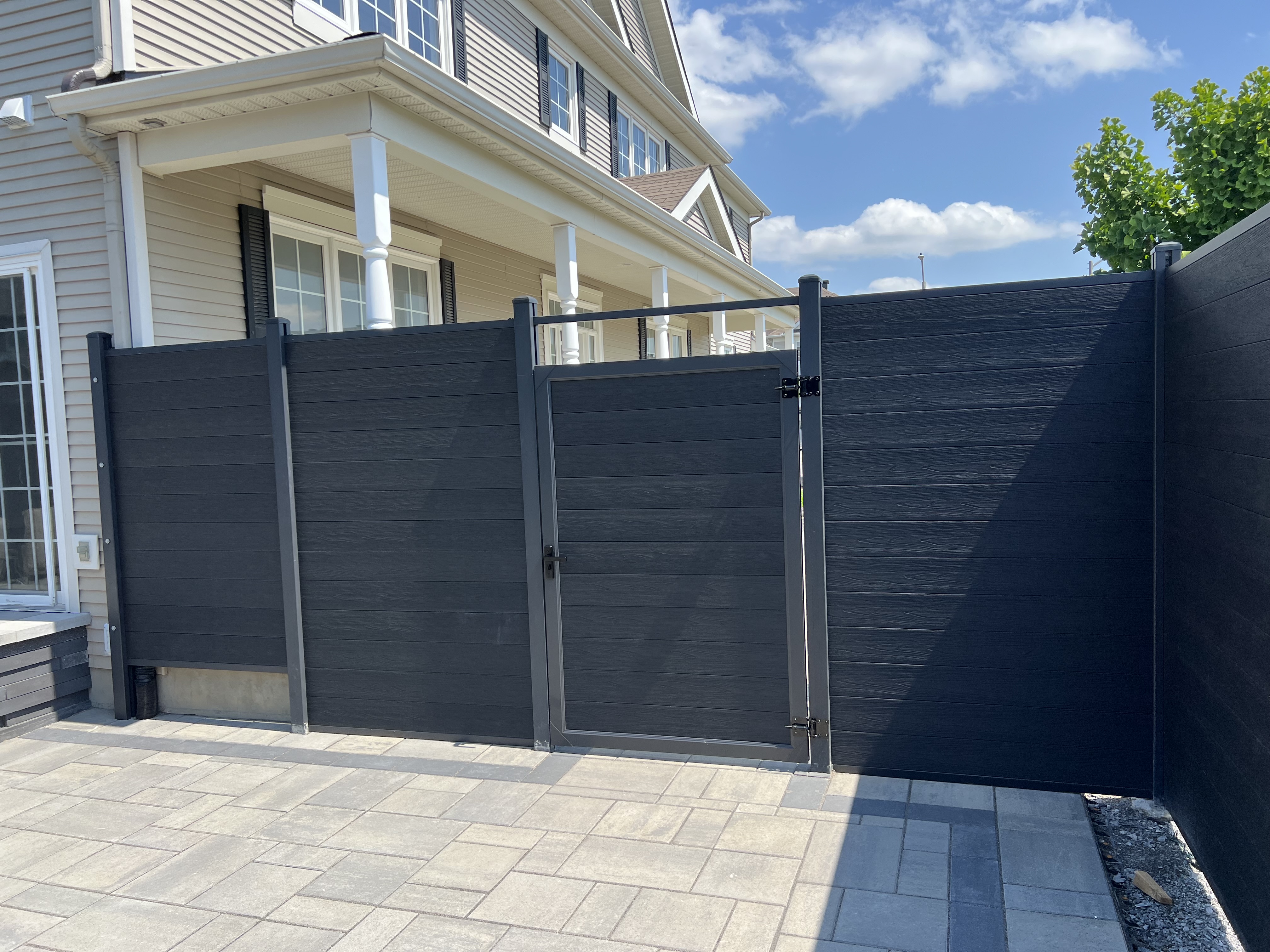 Composite Fence completed project 2