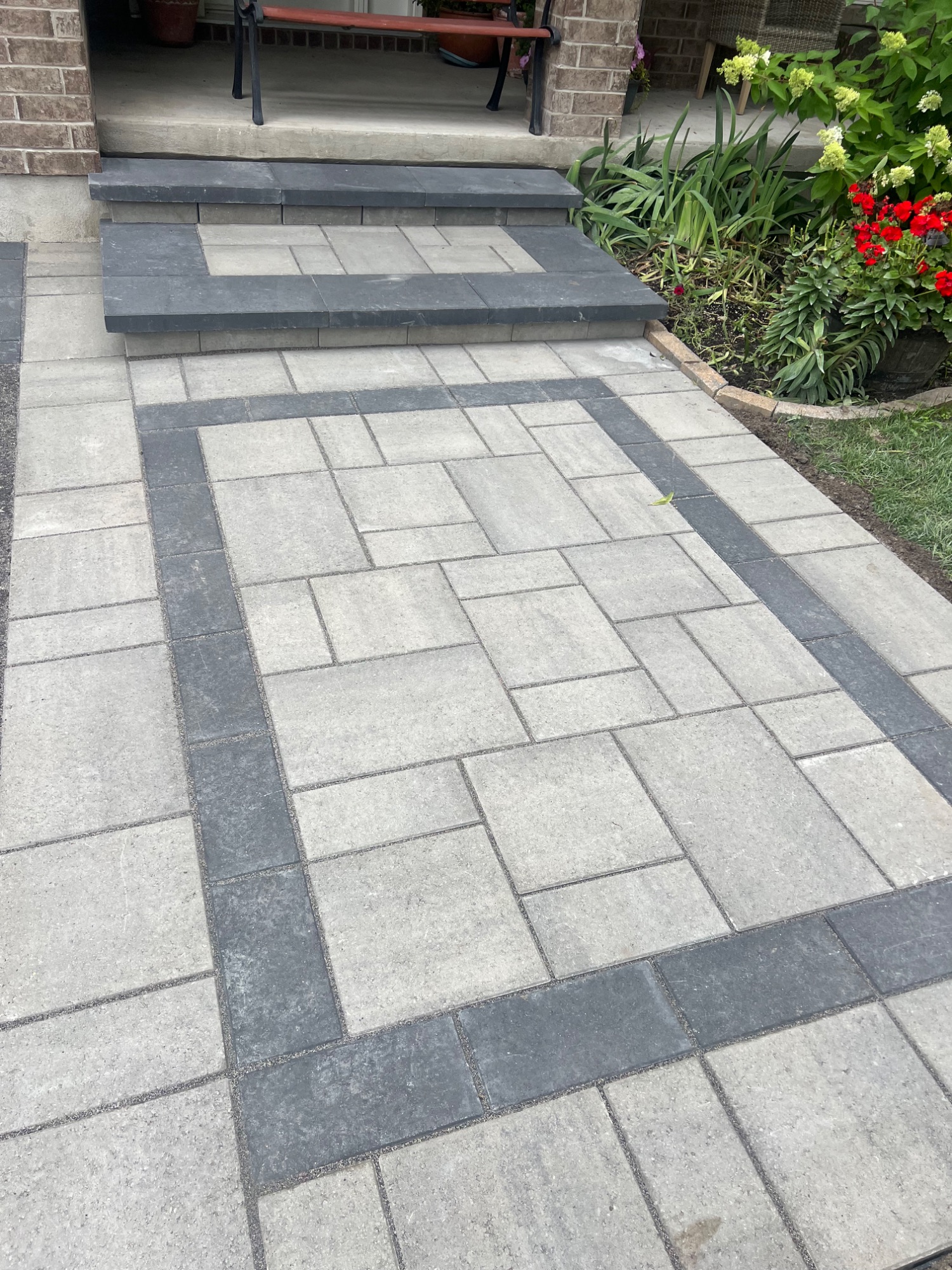 Interlock Walkways completed project 2
