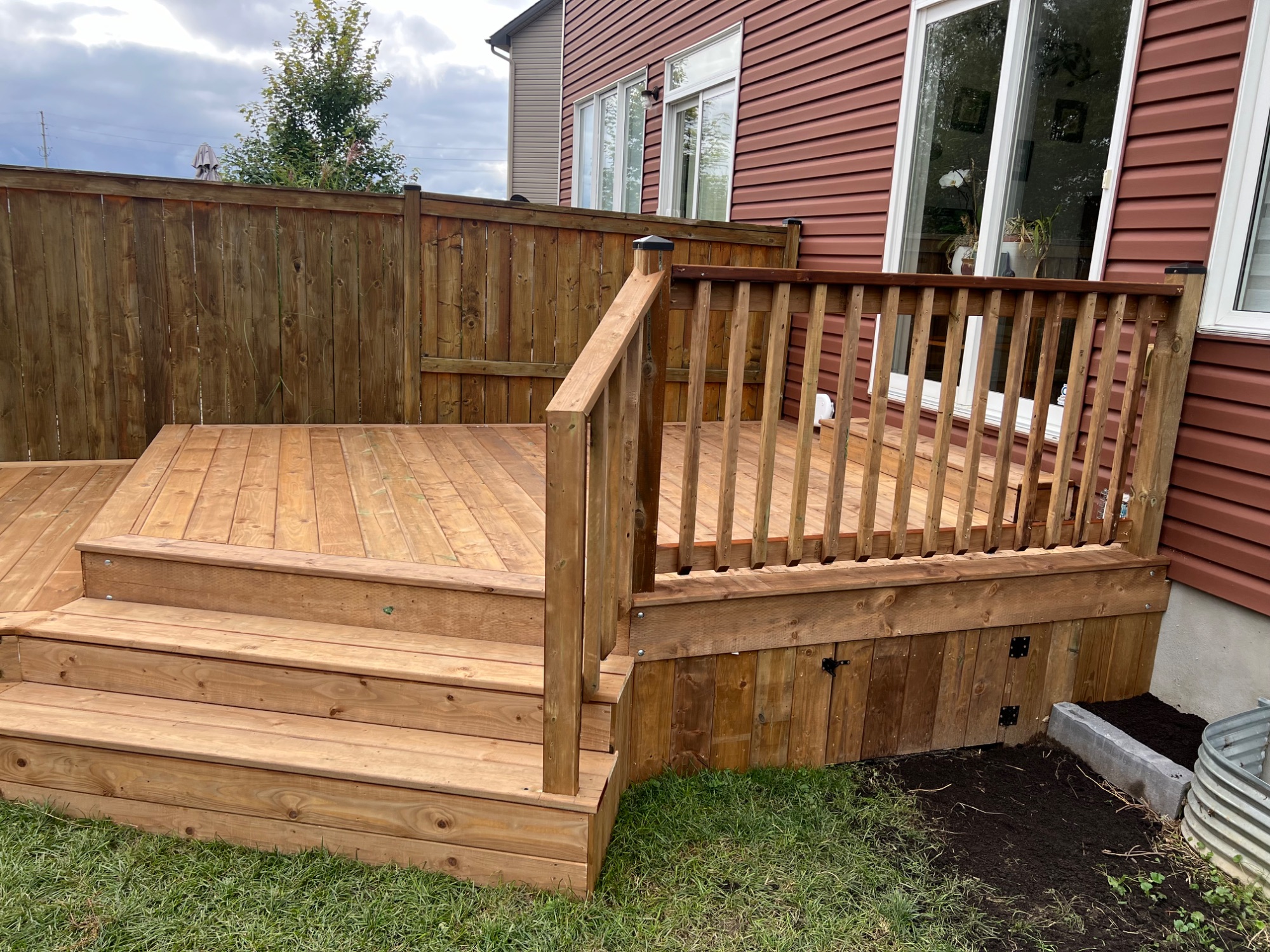Wood Railing