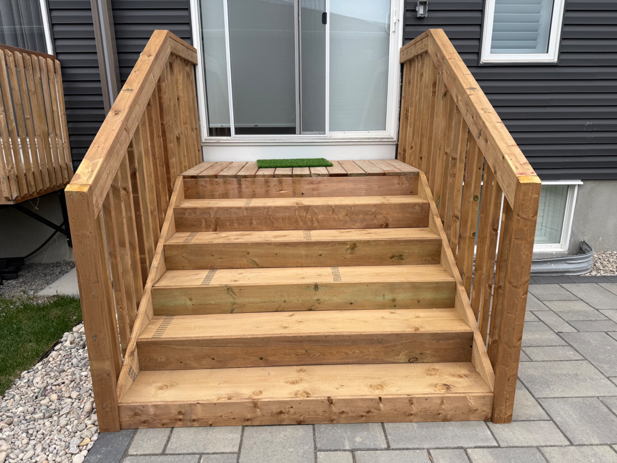 Pressure-Treated Deck completed project 4