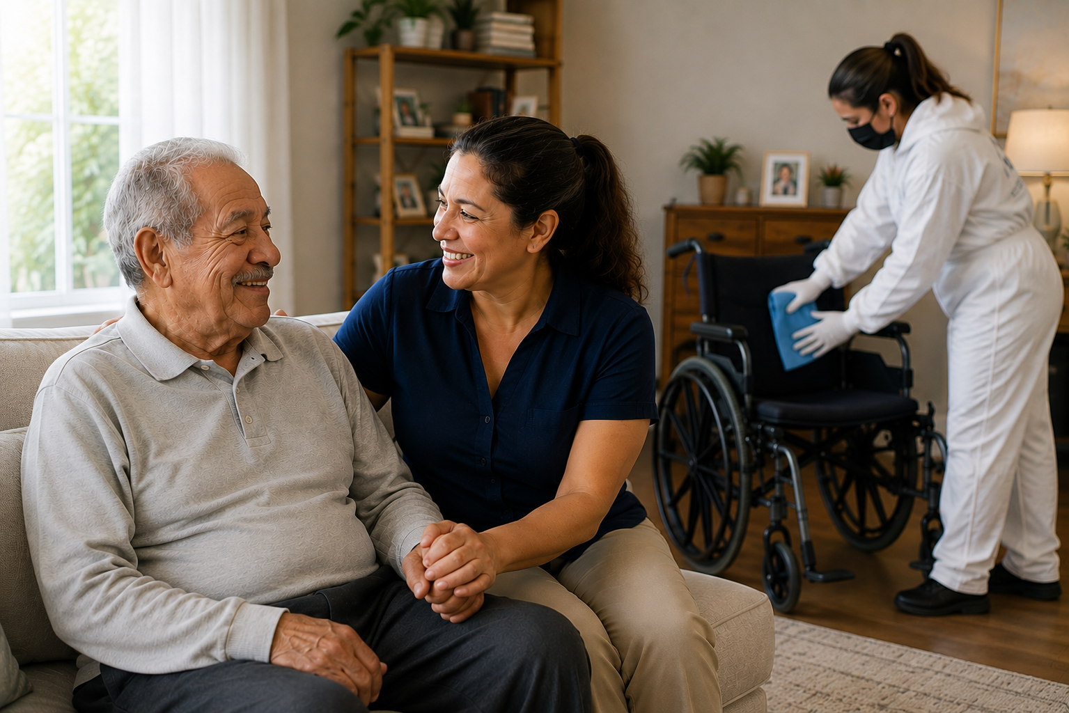 Client testimonial about Impecleaning mobility equipment cleaning