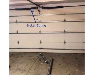 Garage door work photo 15