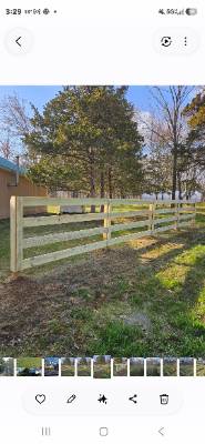 Fence and landscaping project photo 19