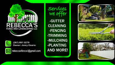 Fence and landscaping project photo 11