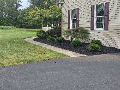 Fence and landscaping project photo 6