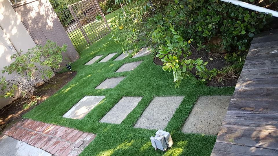 3RS Landscaping artificial turf project 3 in Southern California