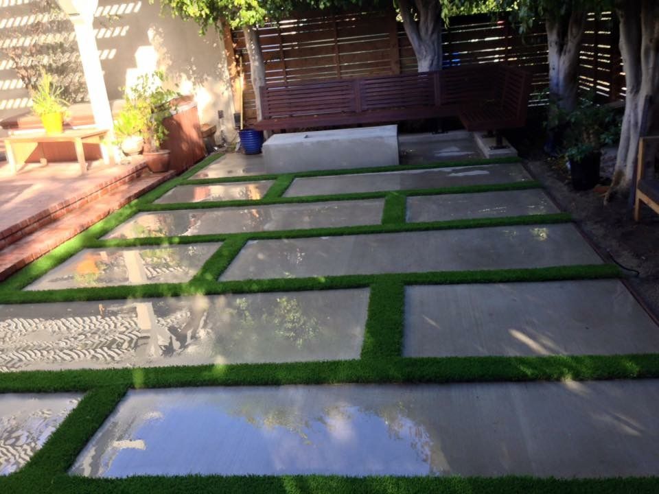 3RS Landscaping artificial turf project 8 in Southern California