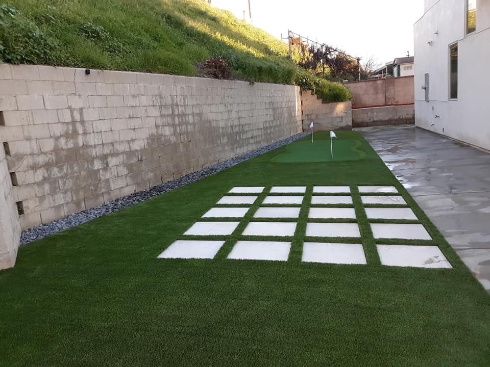 3RS Landscaping artificial turf project 12 in Southern California