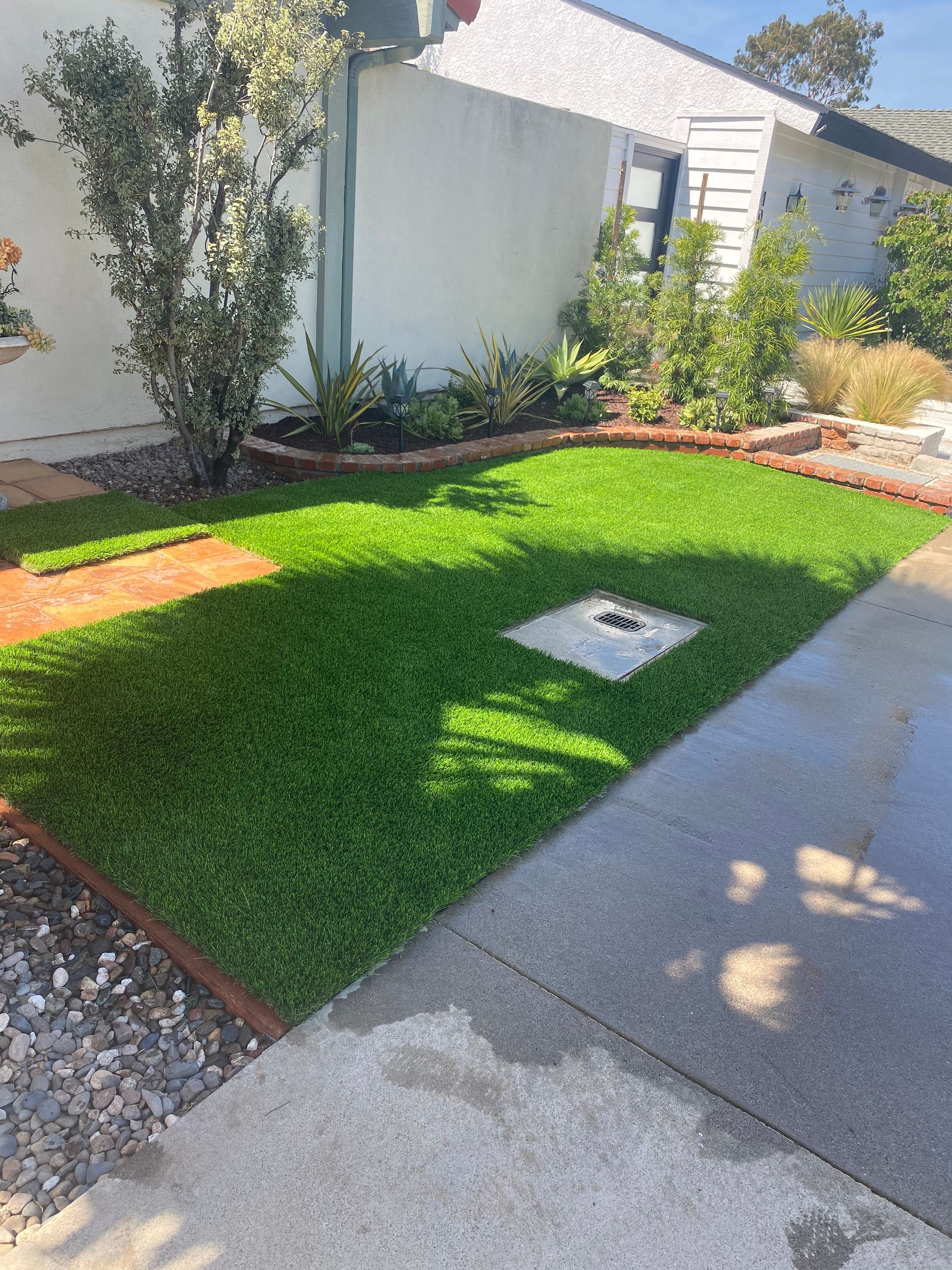 3RS Landscaping artificial turf project 13 in Southern California