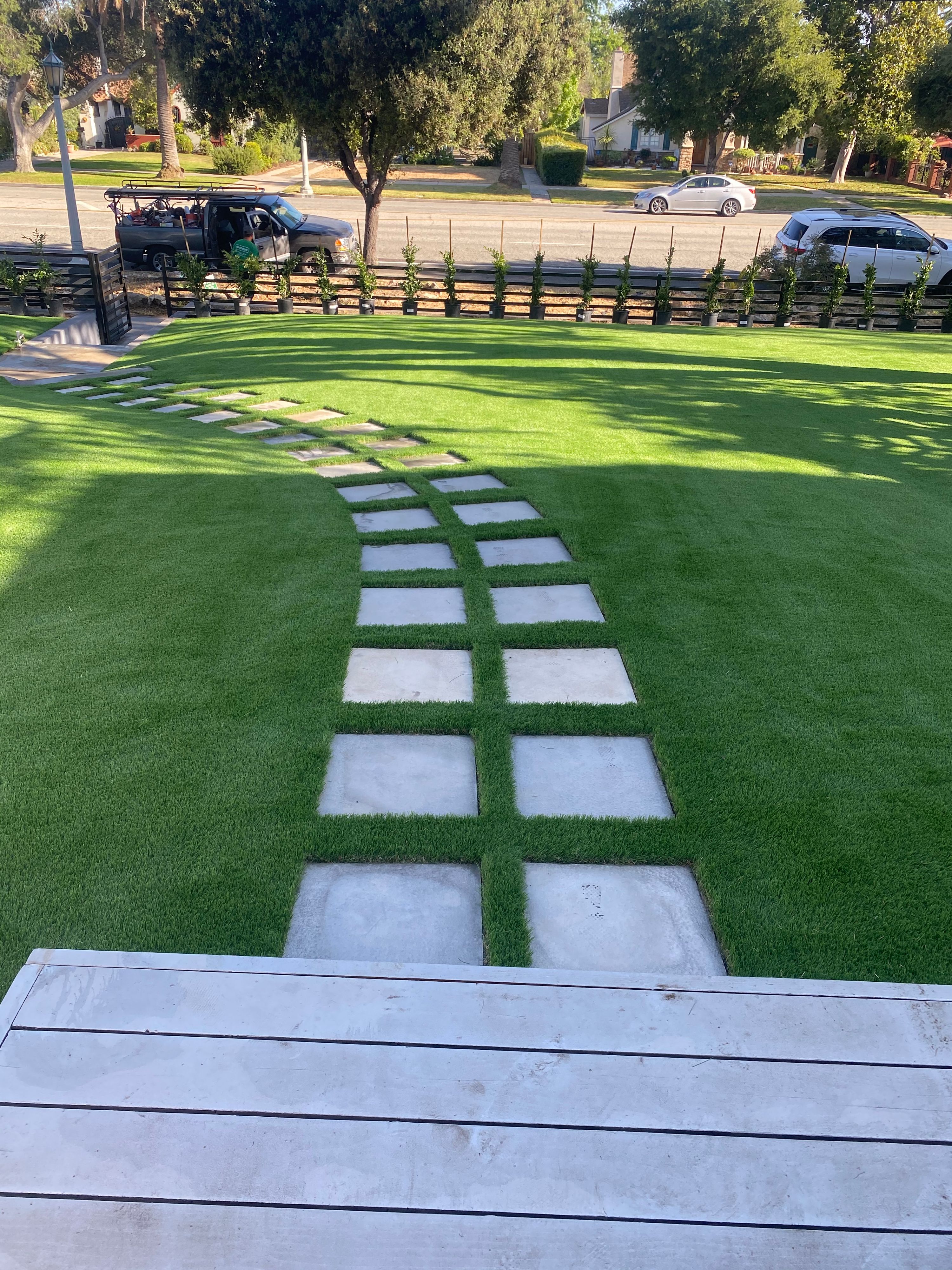 3RS Landscaping artificial turf project 17 in Southern California