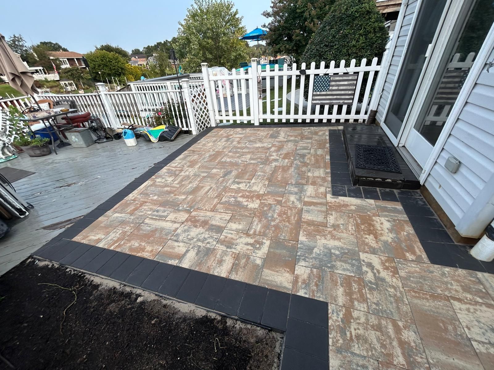 Artstrom LLC project photo 3 — deck and hardscape work in Harford County