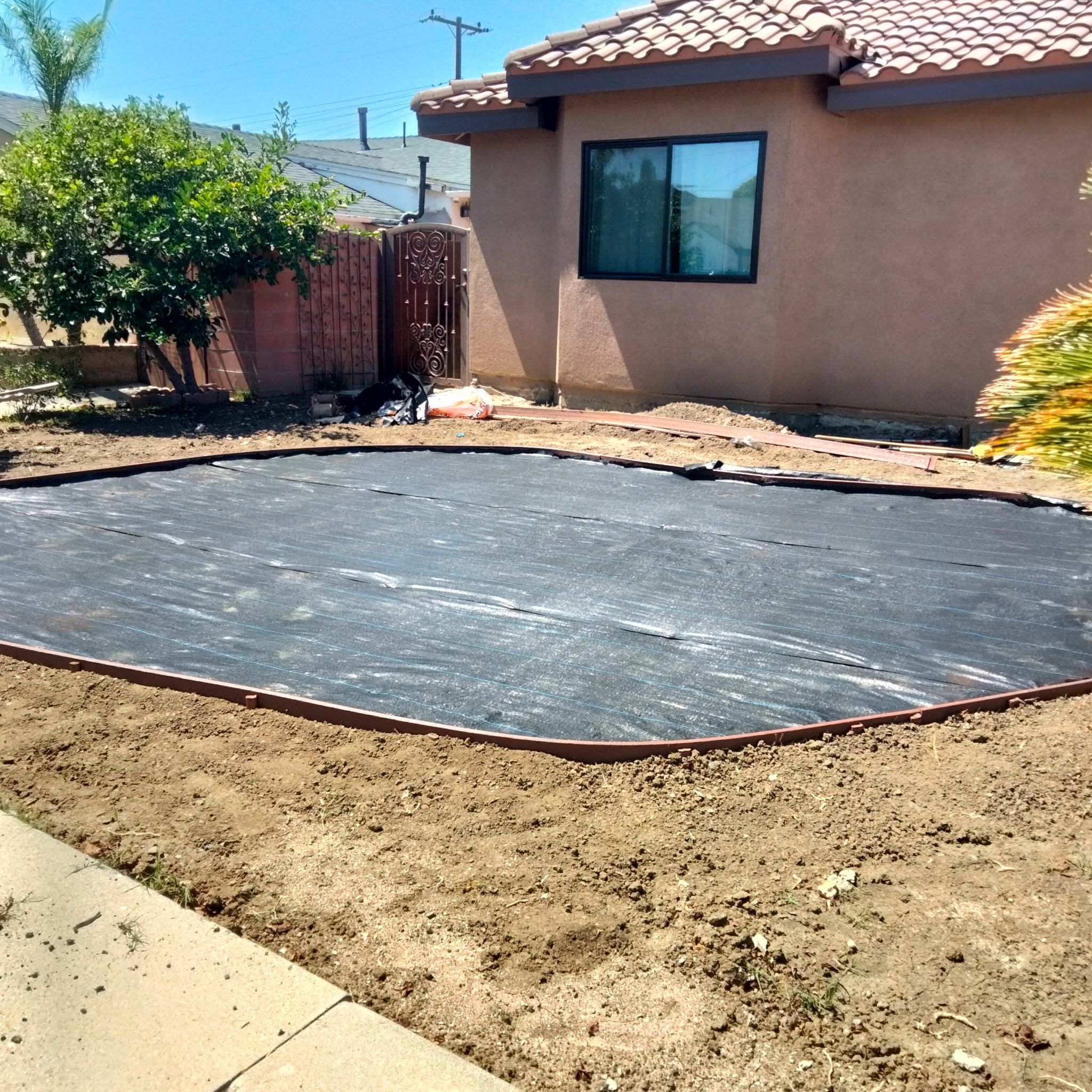 Millan's landscaping job photo 9 — landscaping, hardscape, and yard work across Los Angeles County