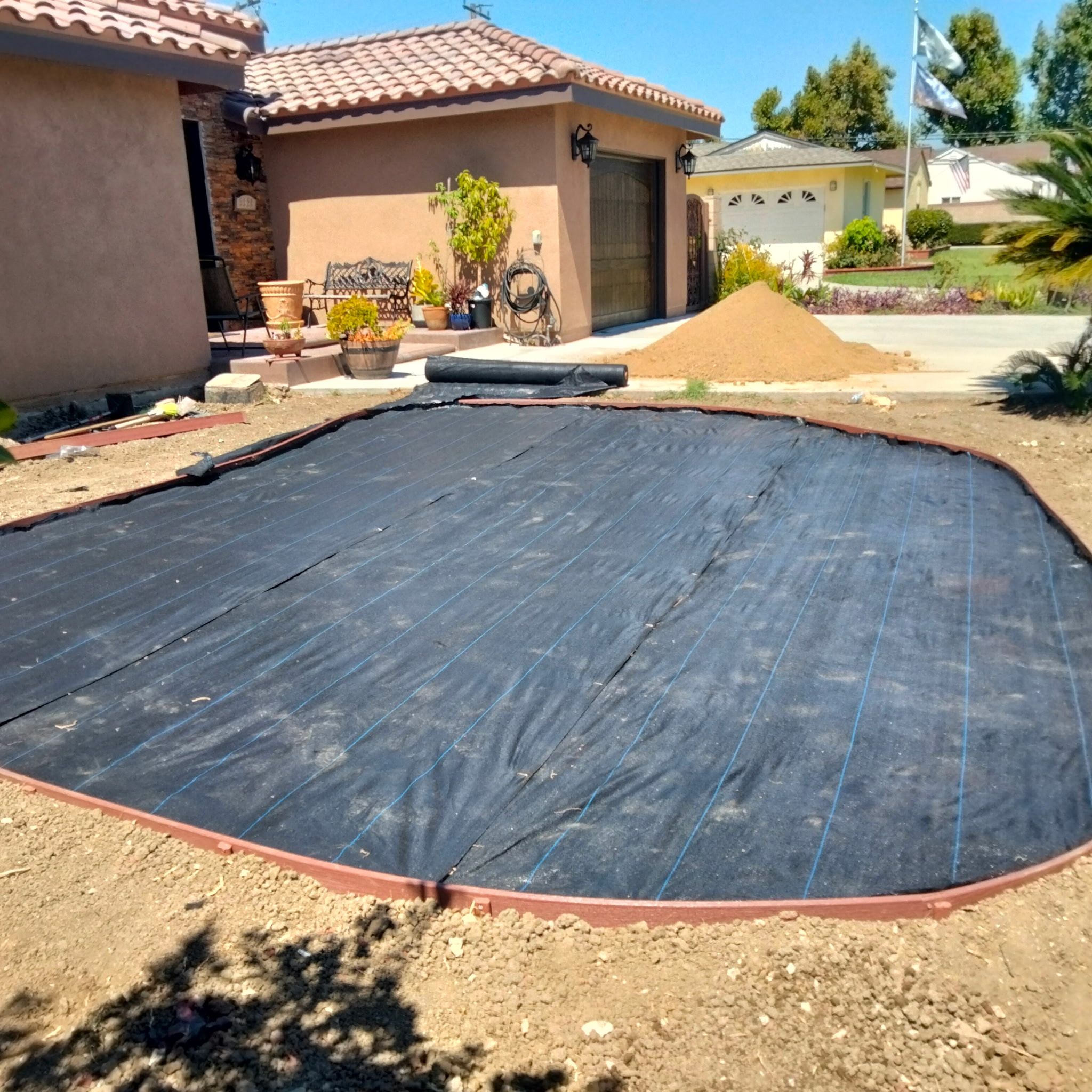 Millan's landscaping job photo 8 — landscaping, hardscape, and yard work across Los Angeles County