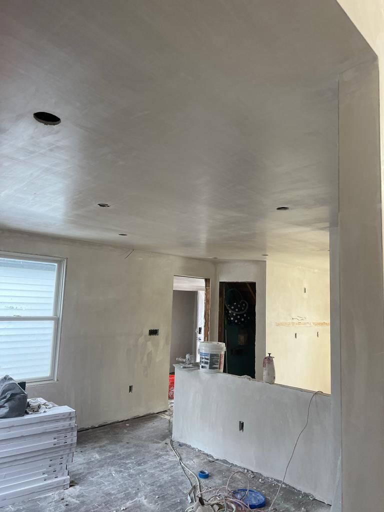 Plastering
