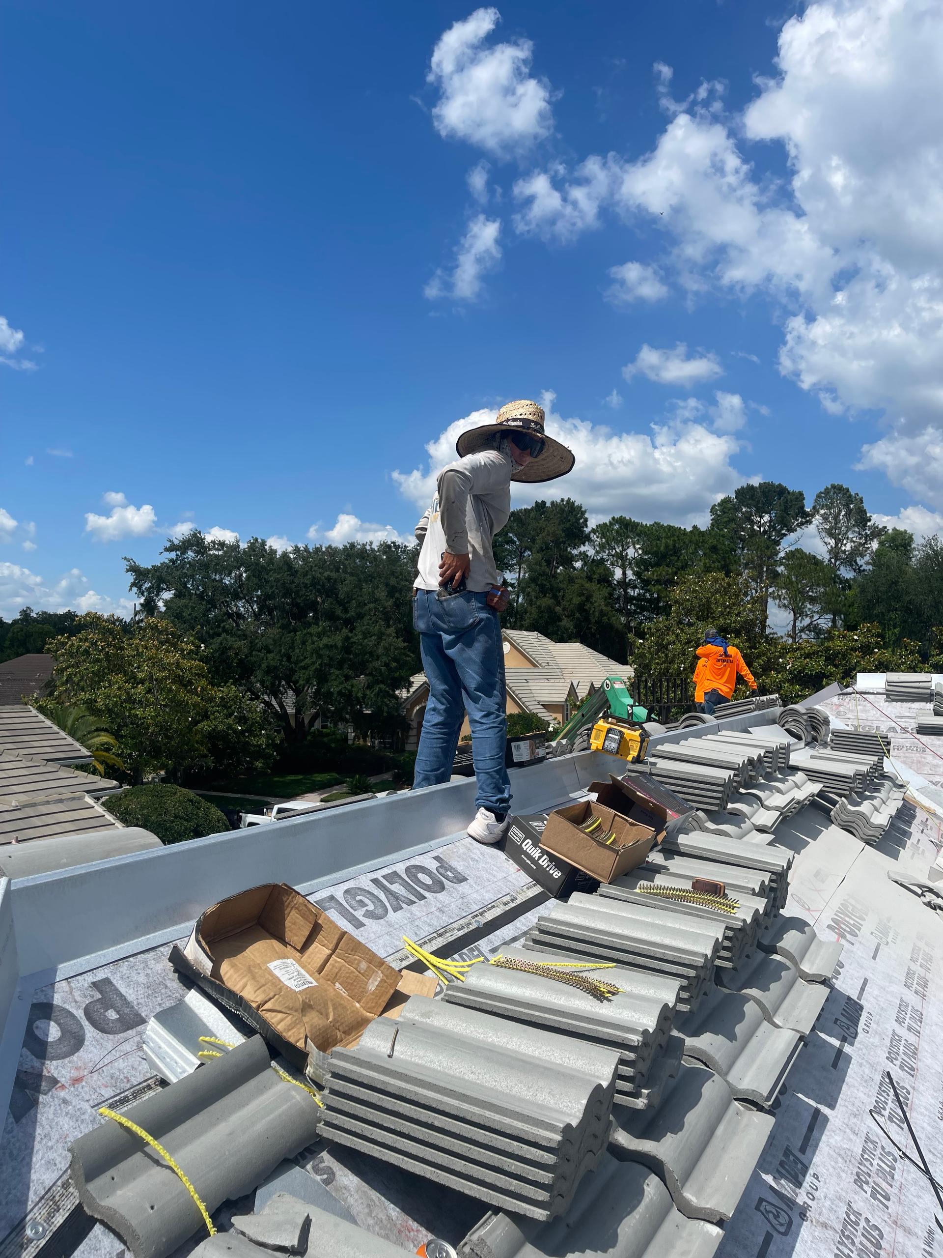 American AJ Remodeling & Construction team at work