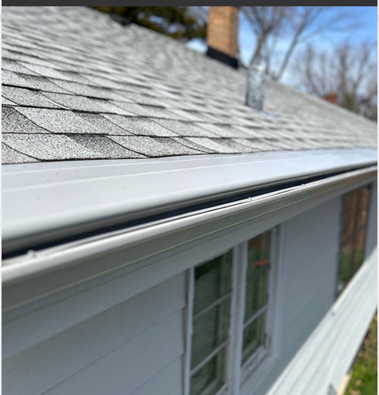 Completed seamless rain gutter installation in the Atlanta, GA area by ATL Seamless Gutters LLC (project 26)