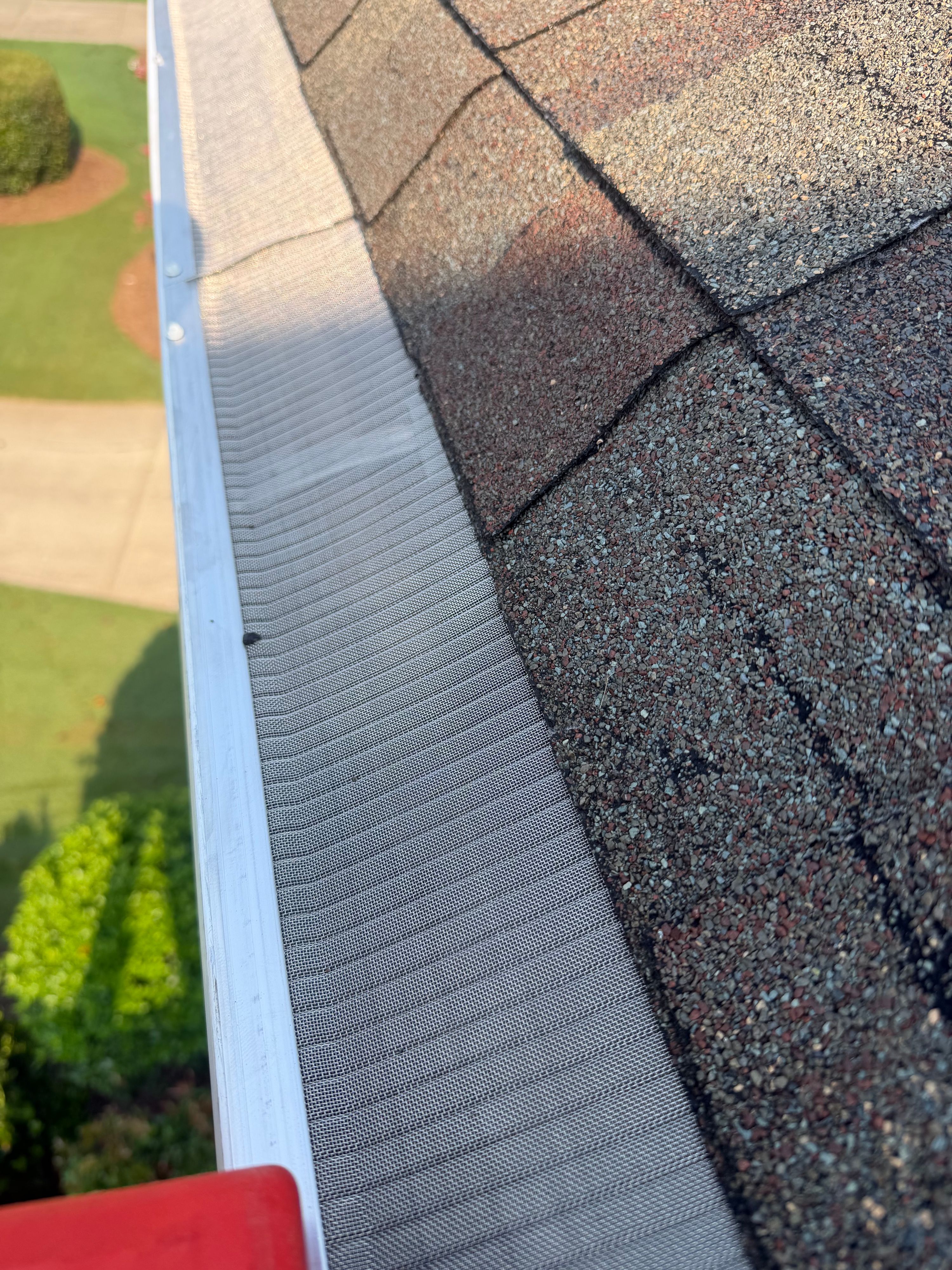 Completed seamless rain gutter installation in the Atlanta, GA area by ATL Seamless Gutters LLC (project 25)