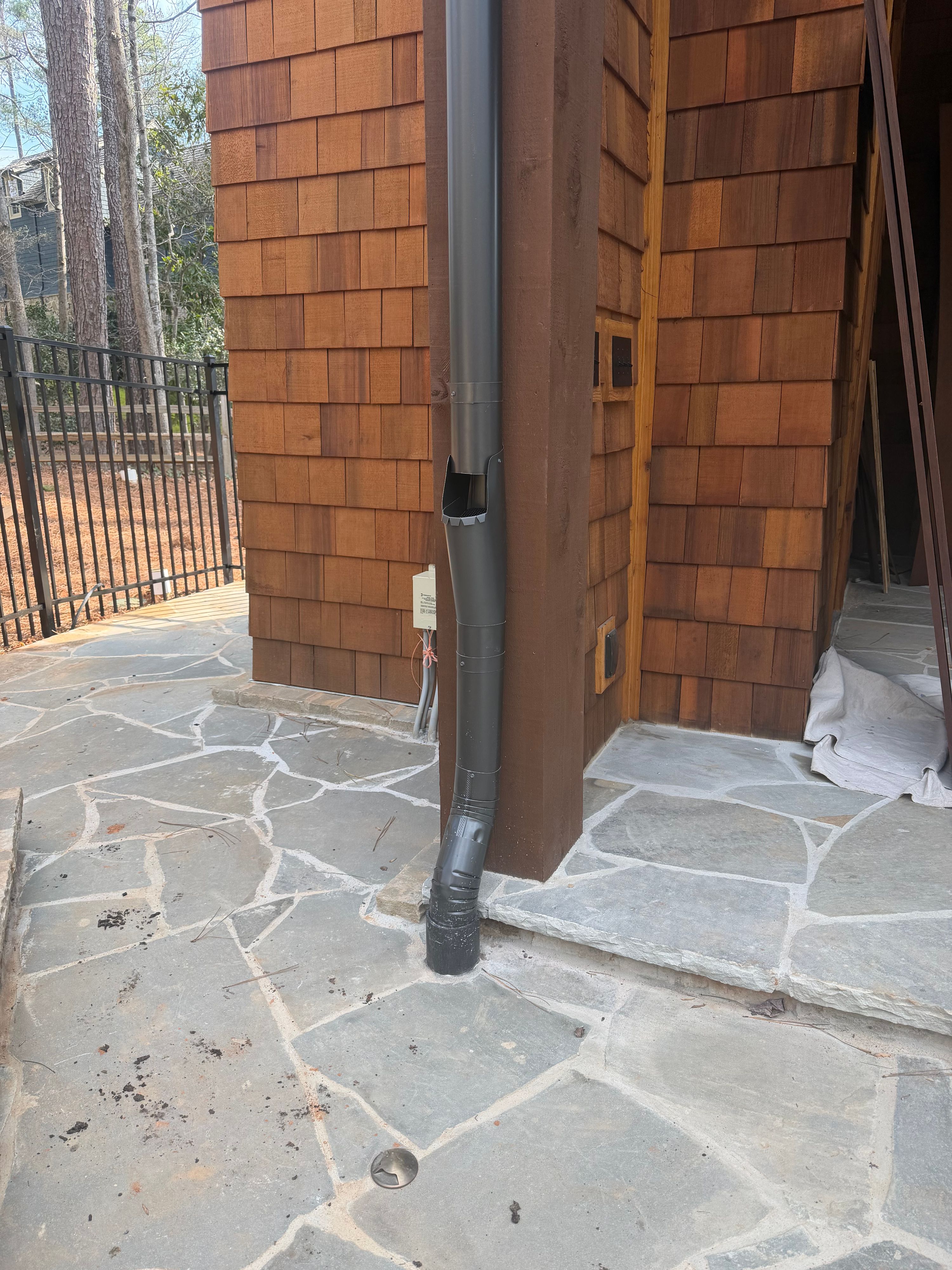 Completed seamless rain gutter installation in the Atlanta, GA area by ATL Seamless Gutters LLC (project 22)