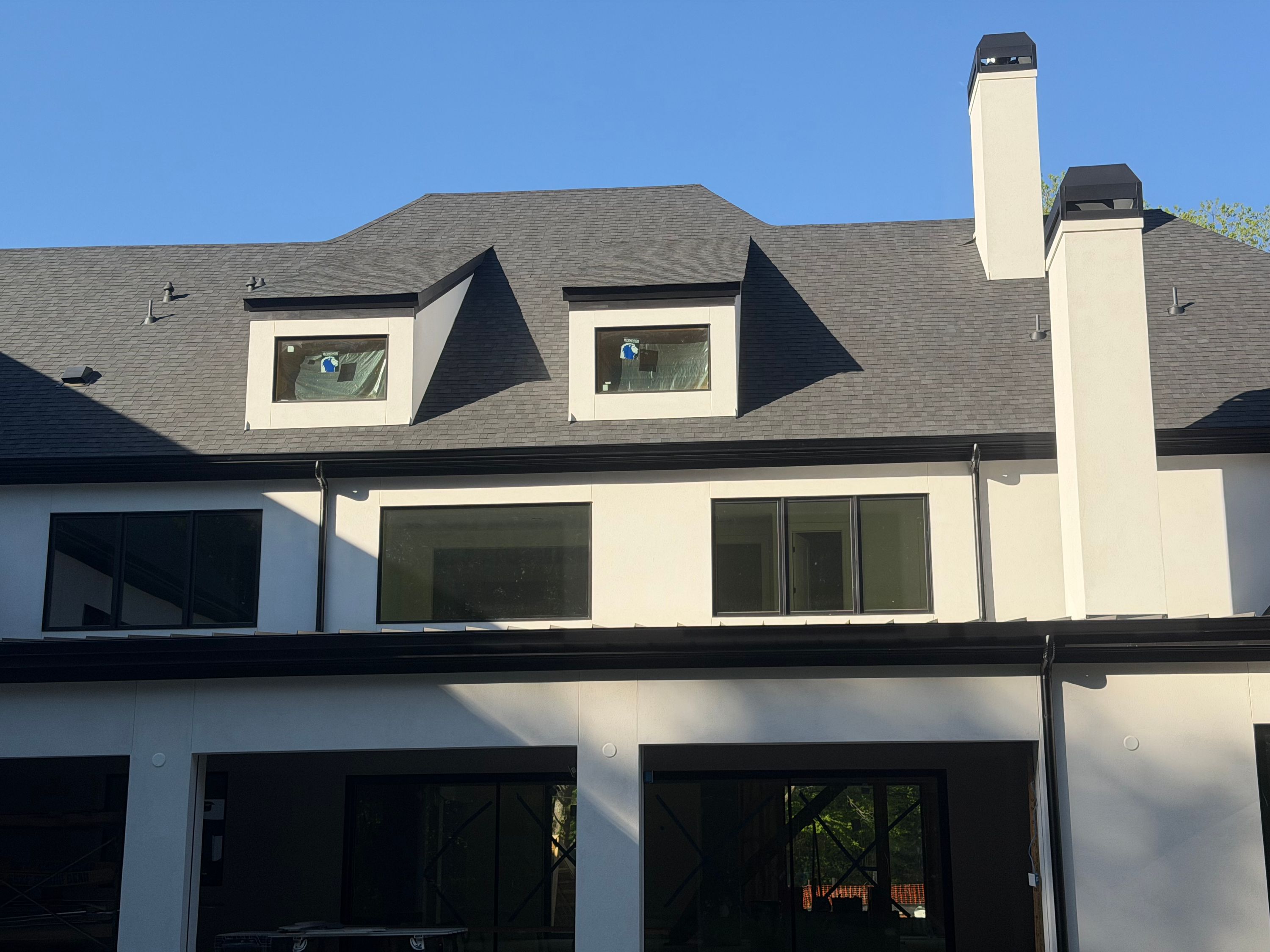 Completed seamless rain gutter installation in the Atlanta, GA area by ATL Seamless Gutters LLC (project 11)