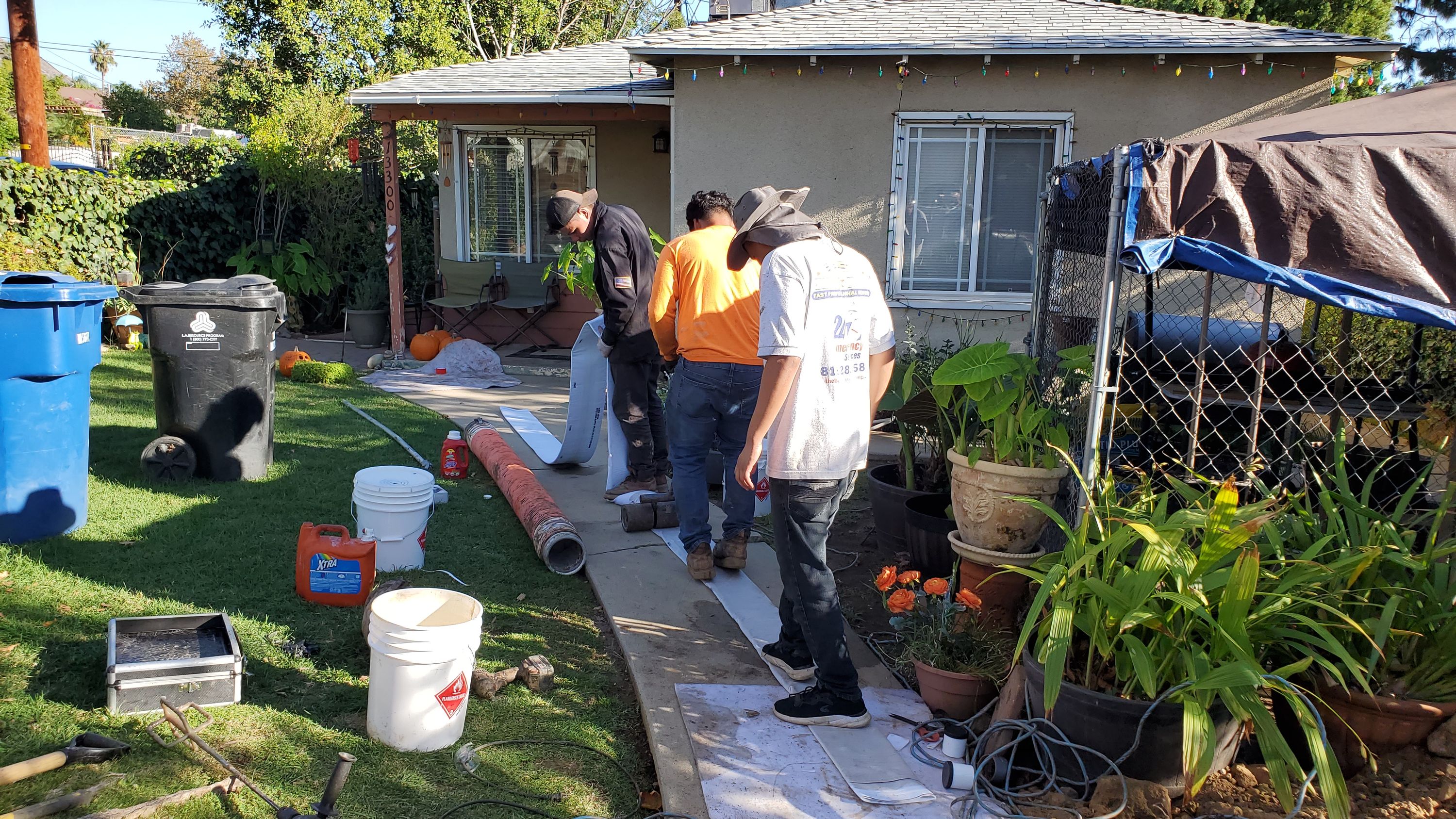 Trenchless Pipe Lining Services in Sherman Oaks CA Best Quality Plumbing — Best Quality Plumbing Services