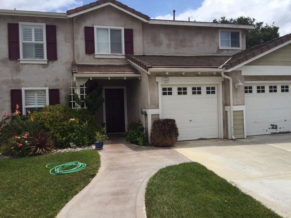 Full exterior repaint — before