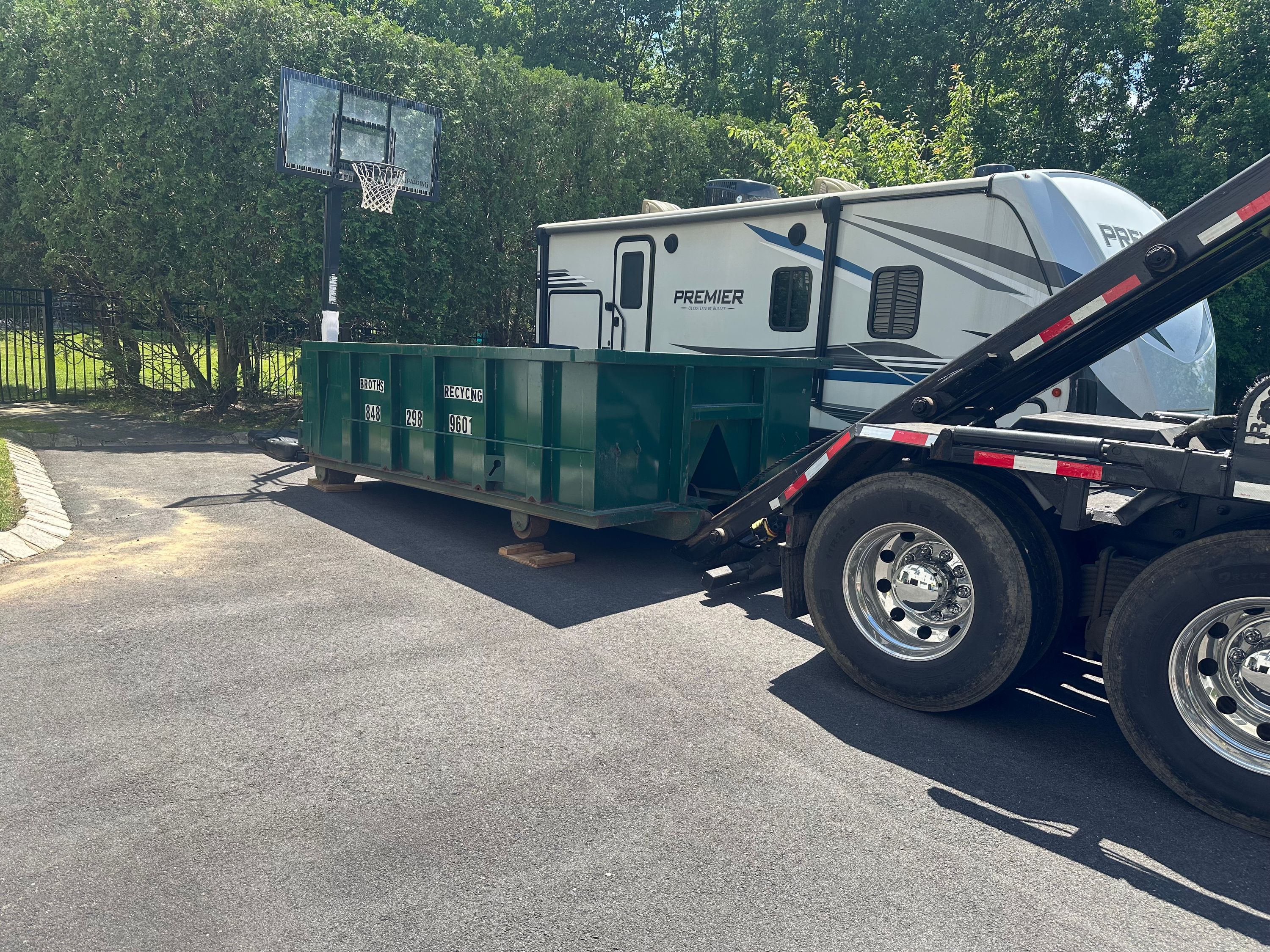 Roll-off container and cleanout work by Brothers Recycling LLC — 23/29