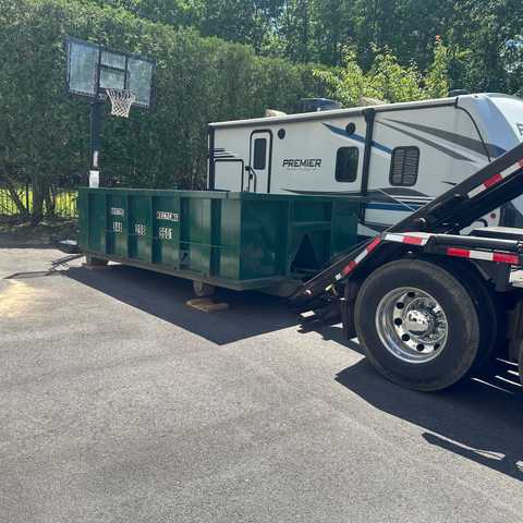 Roll-off container and cleanout work by Brothers Recycling LLC — 23/29