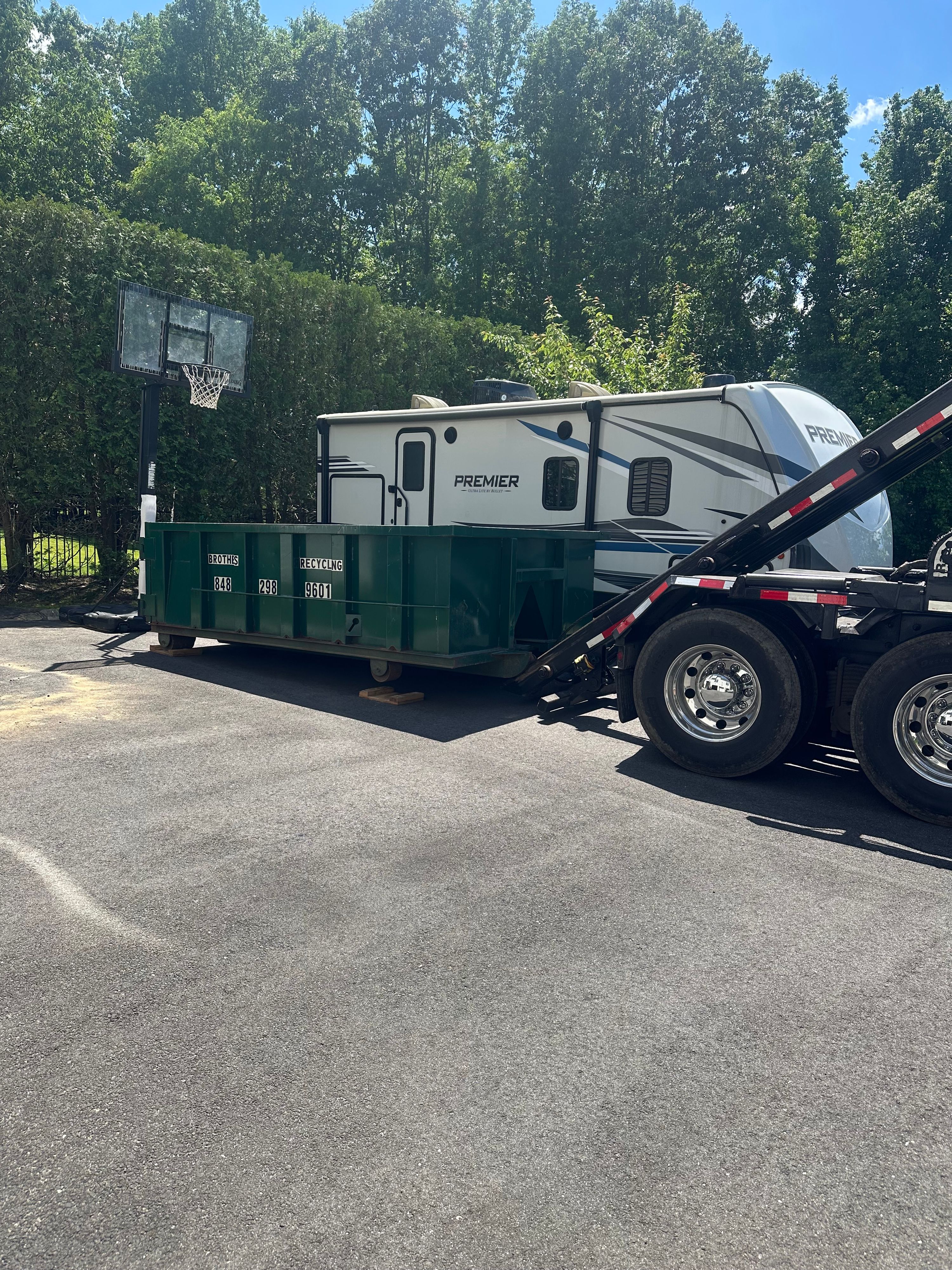 Roll-off container and cleanout work by Brothers Recycling LLC — 22/29