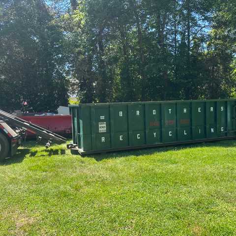 Roll-off container and cleanout work by Brothers Recycling LLC — 21/29