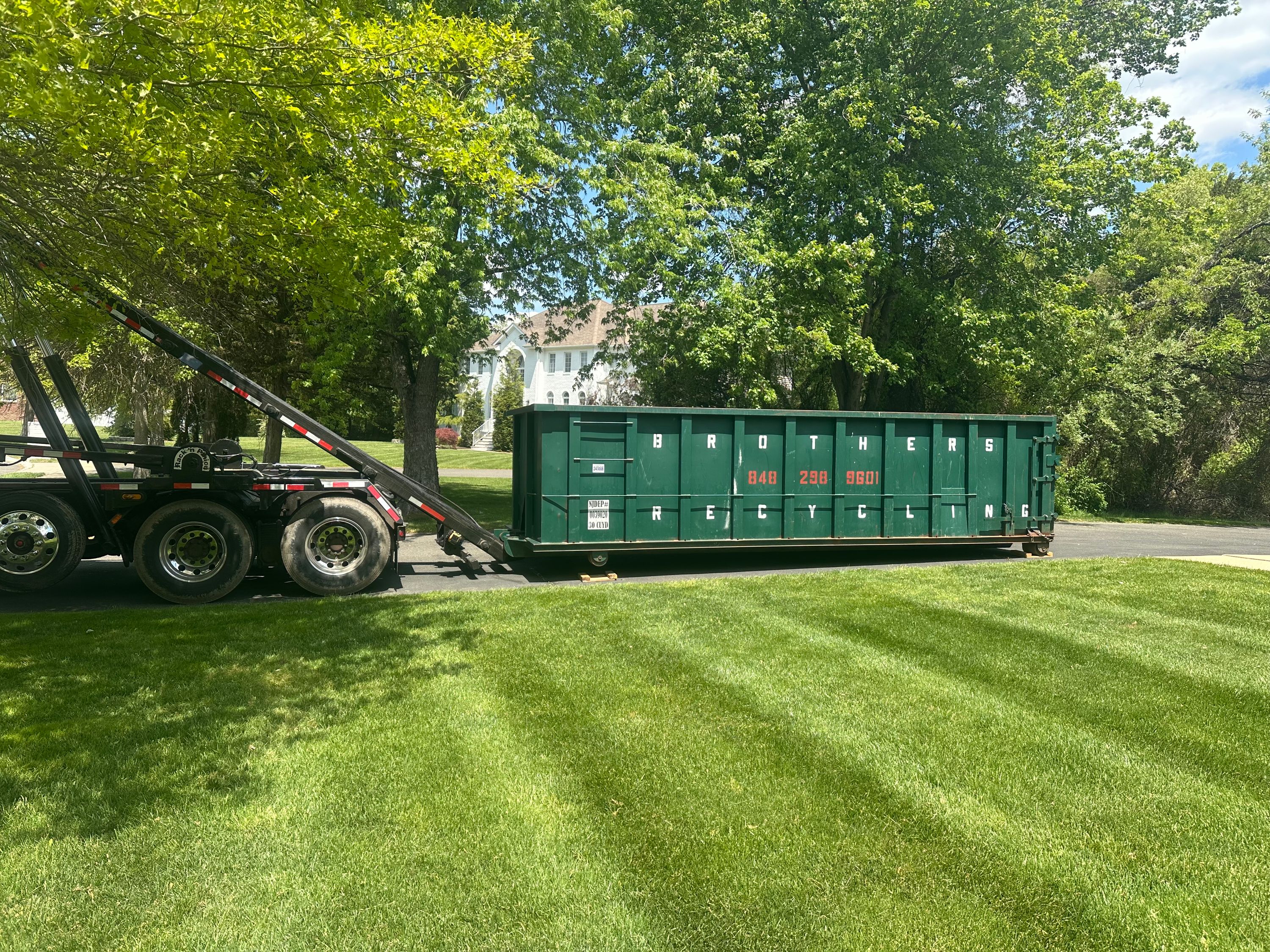 Roll-off container and cleanout work by Brothers Recycling LLC — 17/29