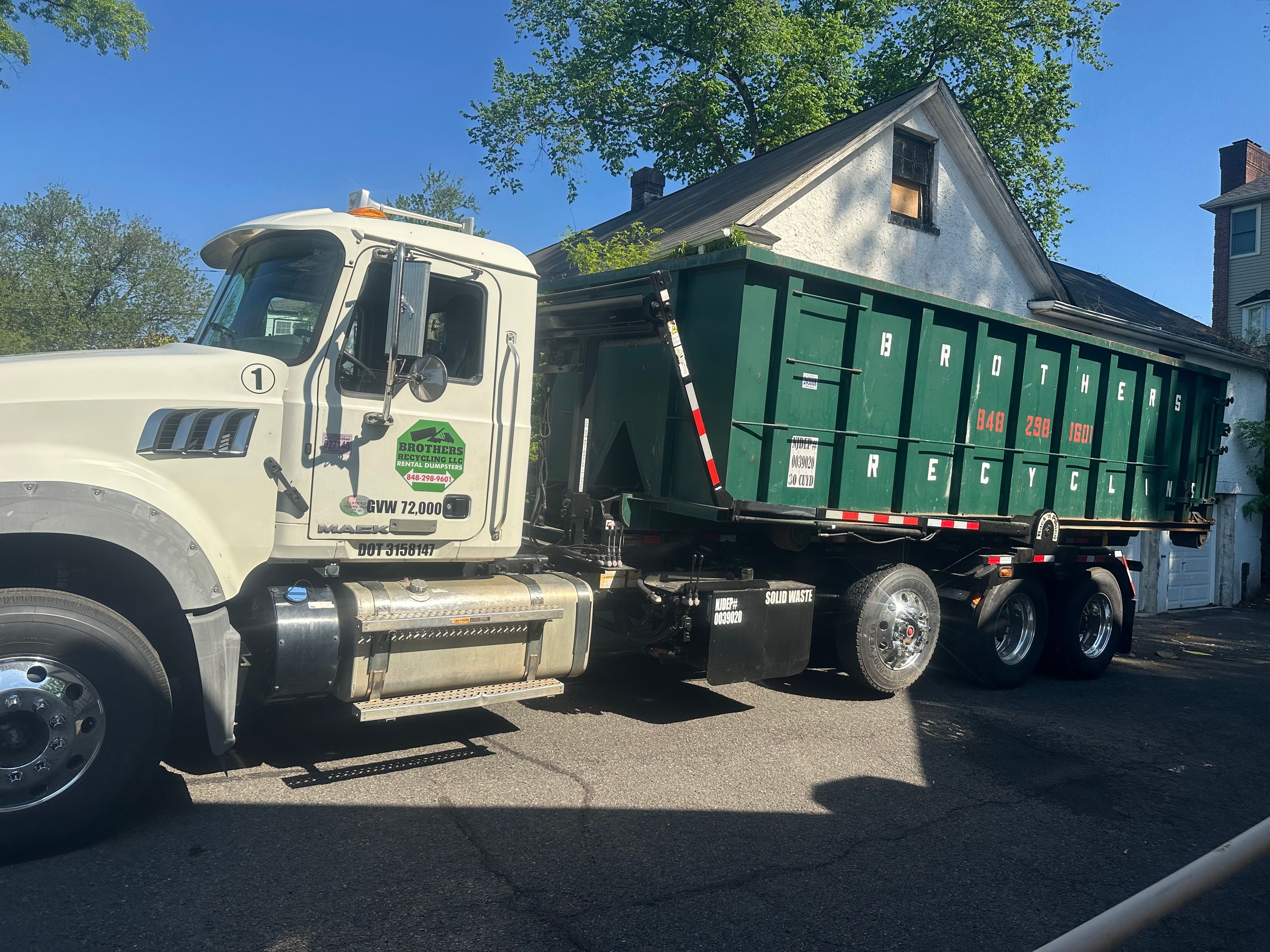 Roll-off container and cleanout work by Brothers Recycling LLC — 11/29