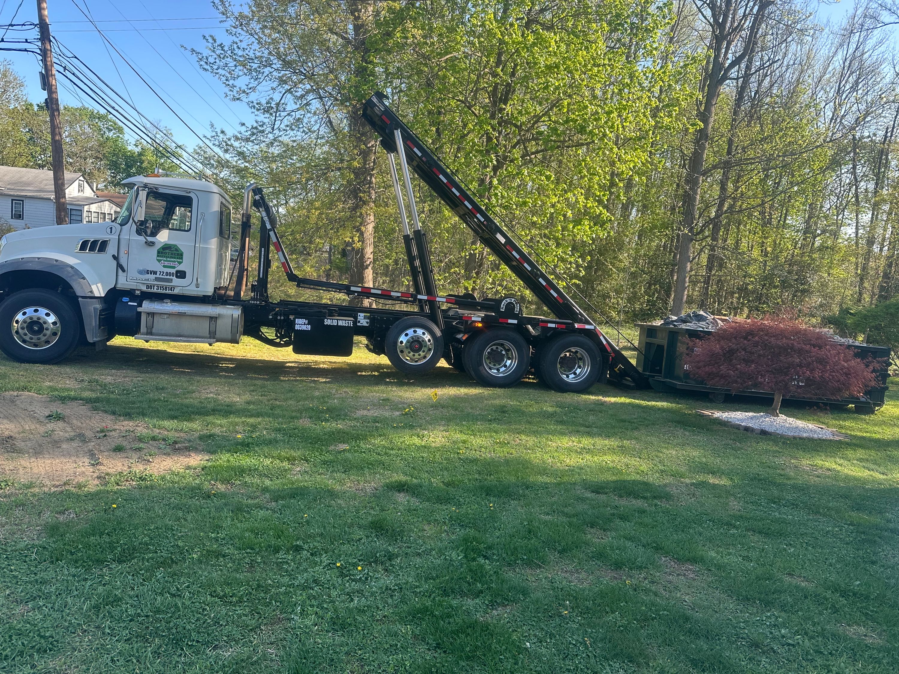 Roll-off container and cleanout work by Brothers Recycling LLC — 10/29