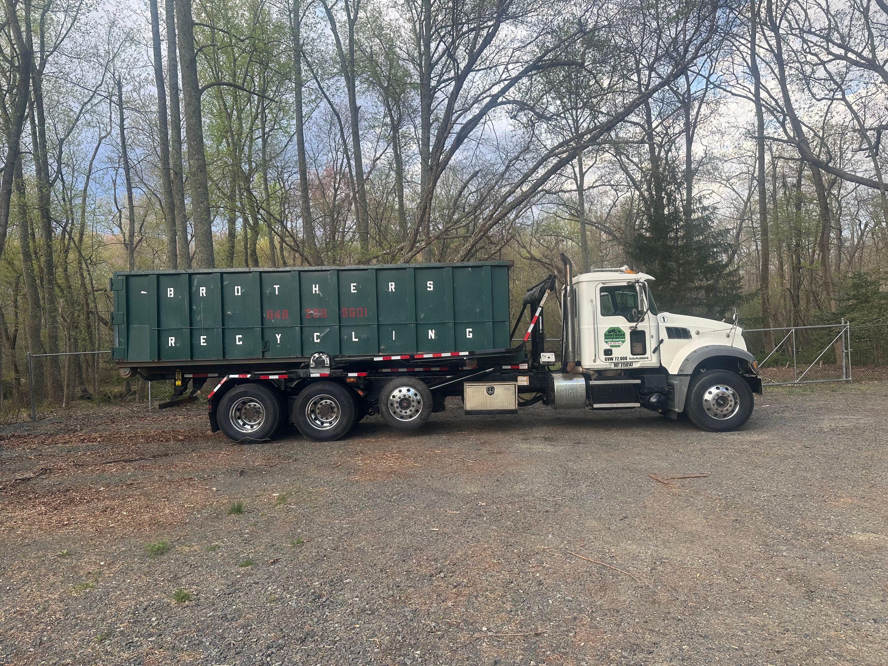 Roll-off container and cleanout work by Brothers Recycling LLC — 8/29
