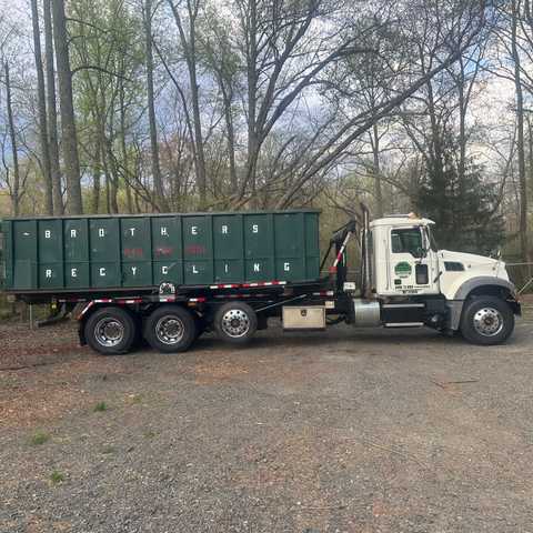 Roll-off container and cleanout work by Brothers Recycling LLC — 8/29