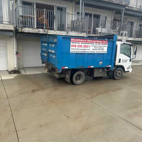 Roll-off container and cleanout work by Brothers Recycling LLC — 6/29