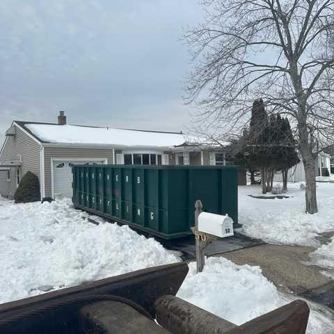 Roll-off container and cleanout work by Brothers Recycling LLC — 3/29