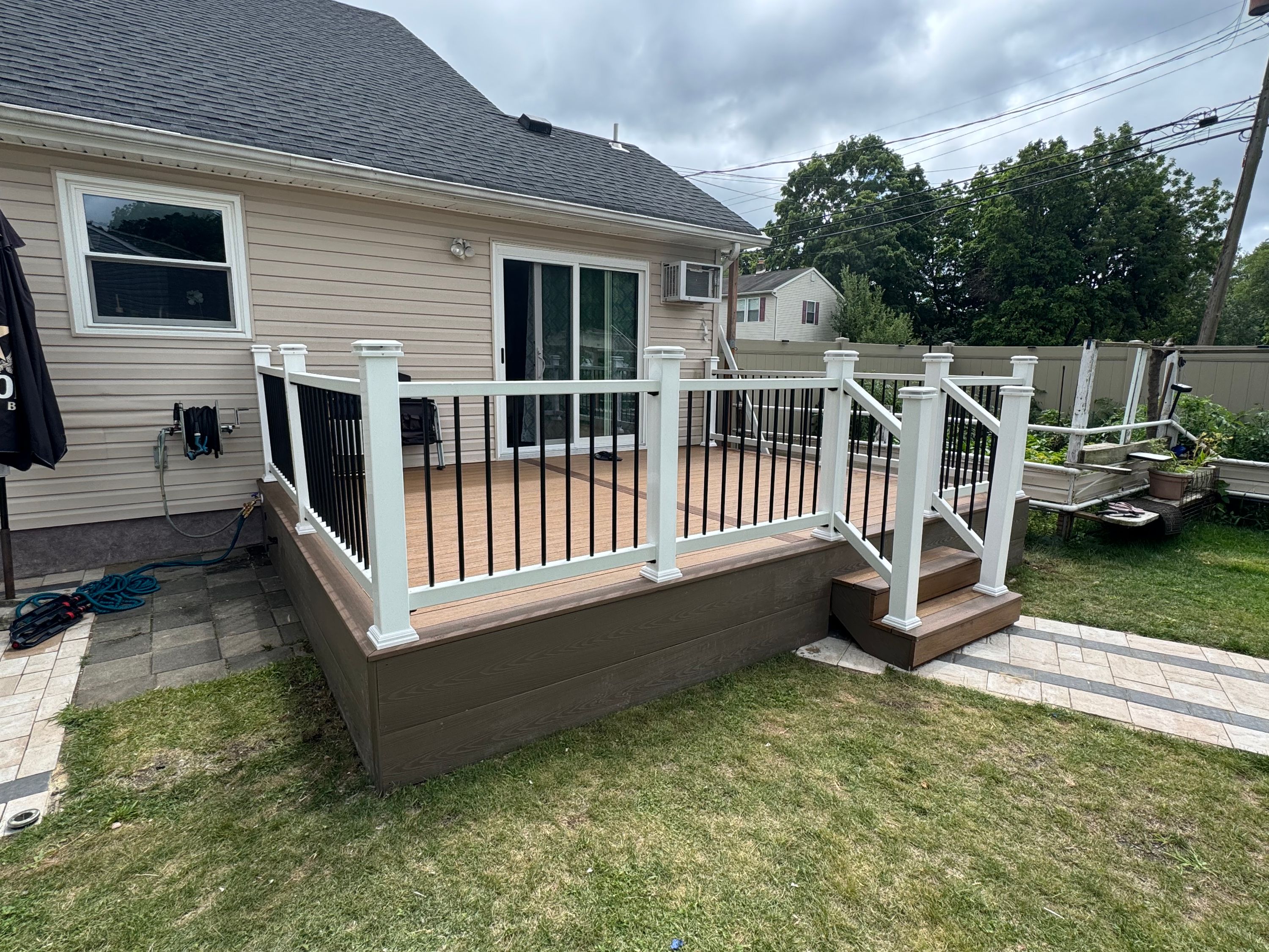 Composite Board Installation by C&Sons Jersey Builders in North Jersey