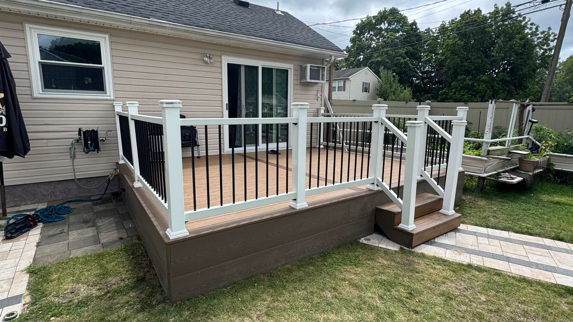 Composite Board Installation by C&Sons Jersey Builders in North Jersey