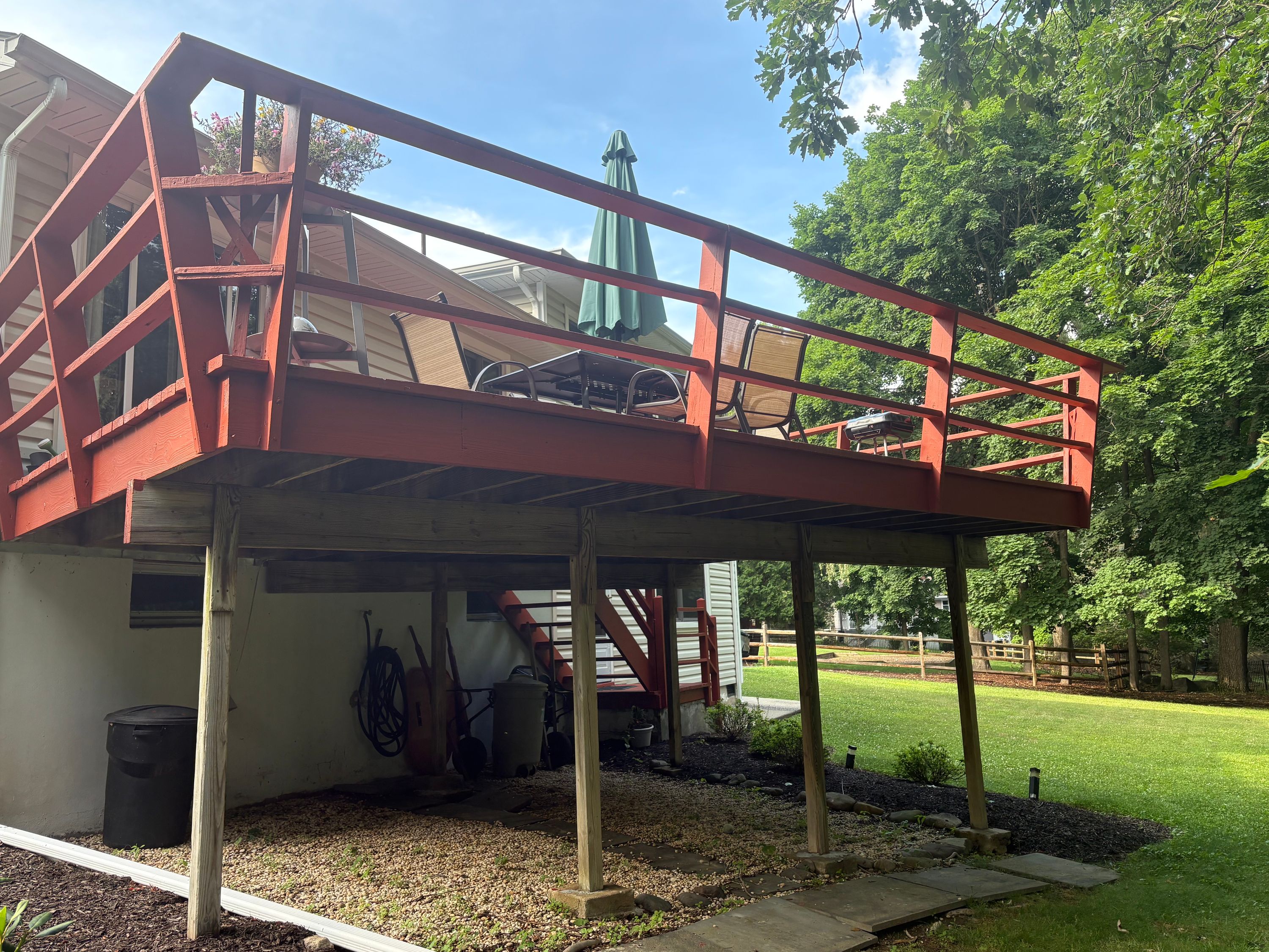 Deck Repairs by C&Sons Jersey Builders in North Jersey