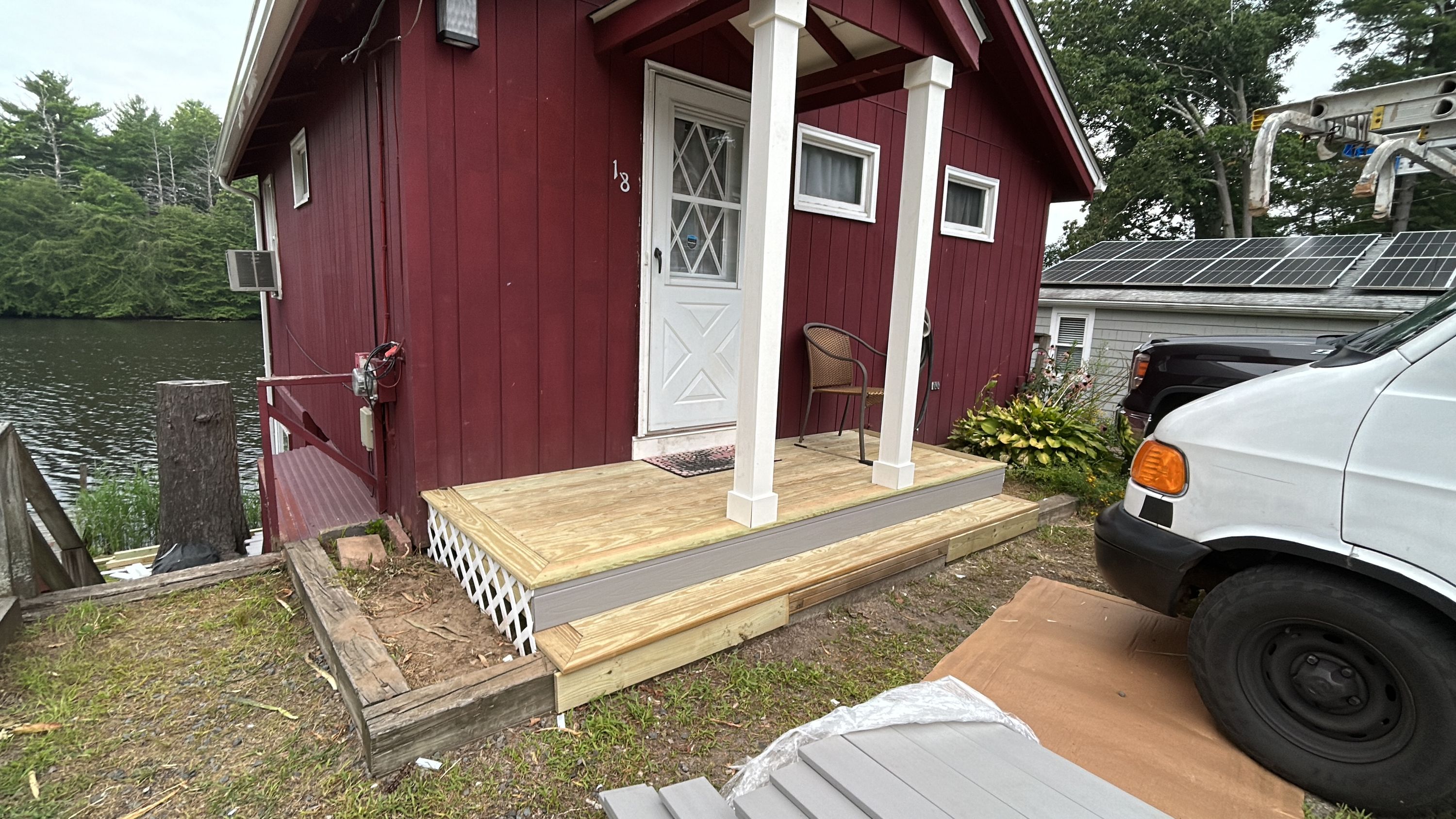 D & B Painting Inc project photo 2 — painting and carpentry work in MetroWest Massachusetts