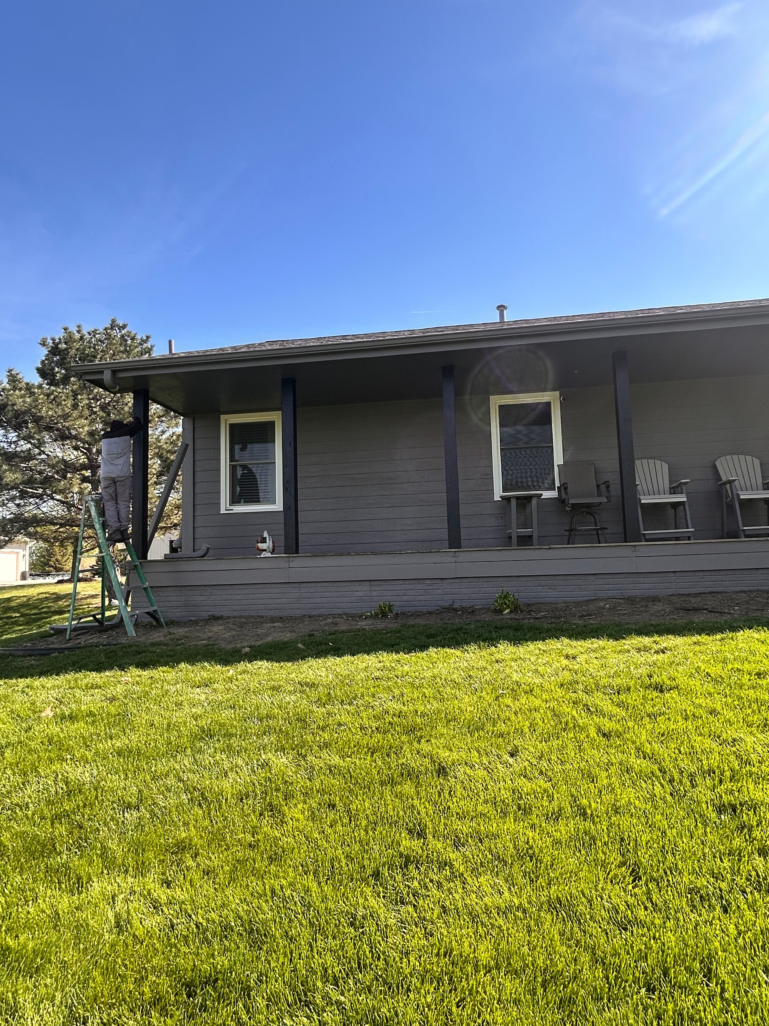 D&M Construction & Exteriors project photo 13 — siding, window, roofing and painting work around Omaha